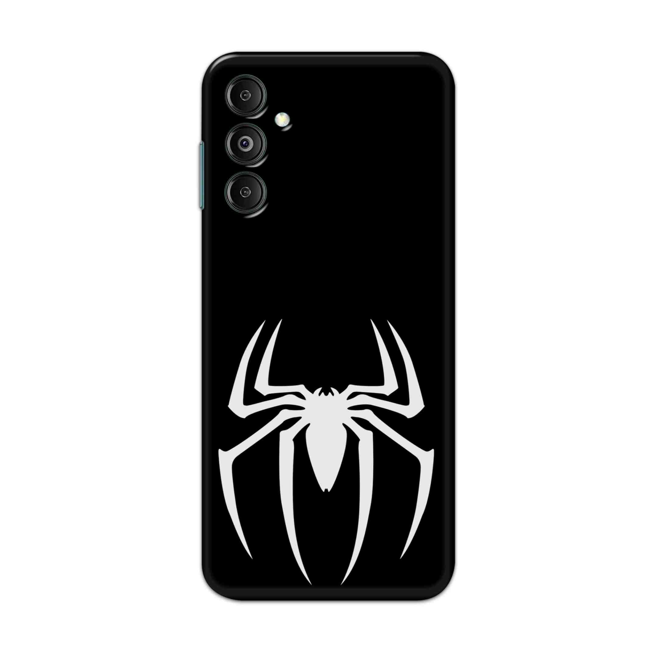 Buy Black Spiderman Logo Hard Back Mobile Phone Case/Cover For Galaxy M14 5G Online