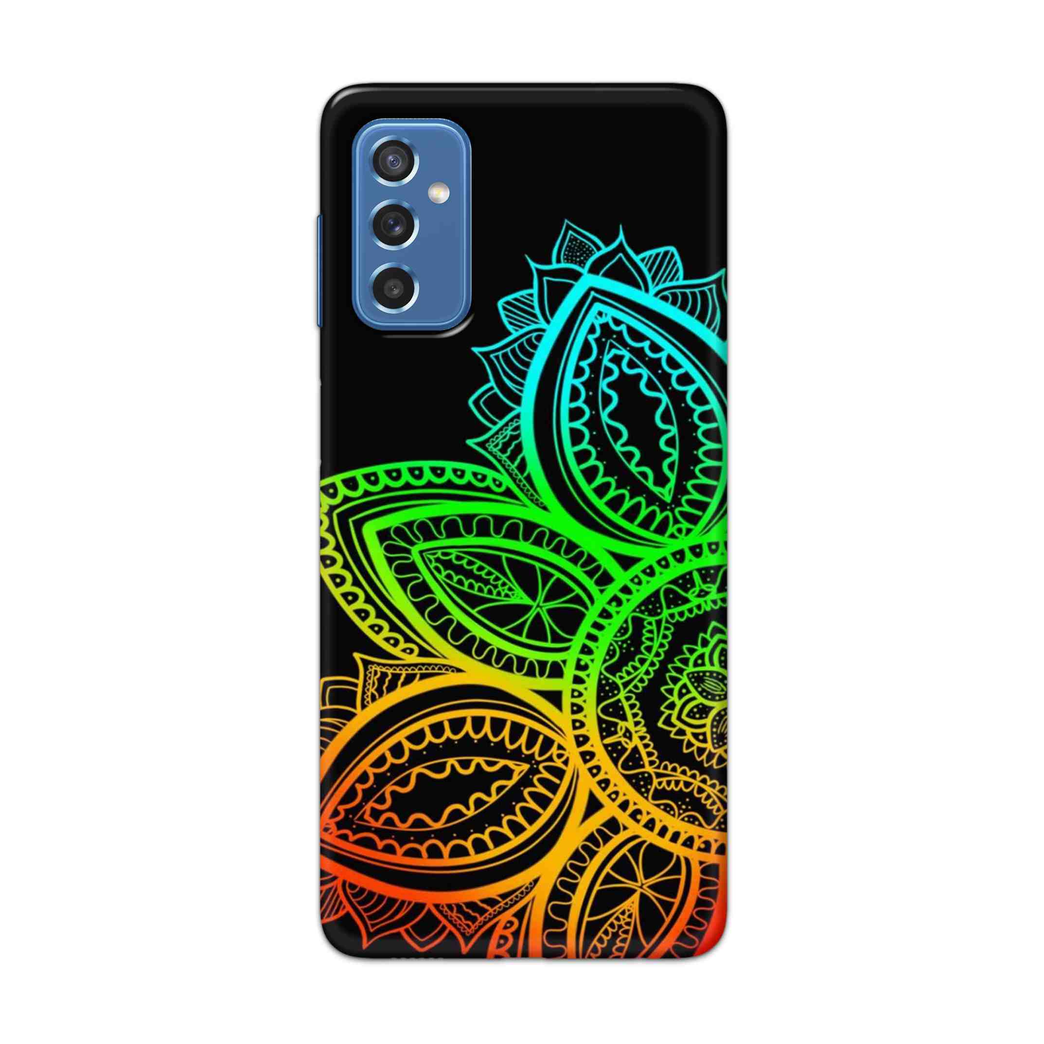 Buy Neon Mandala Hard Back Mobile Phone Case Cover For Samsung Galaxy M52 Online