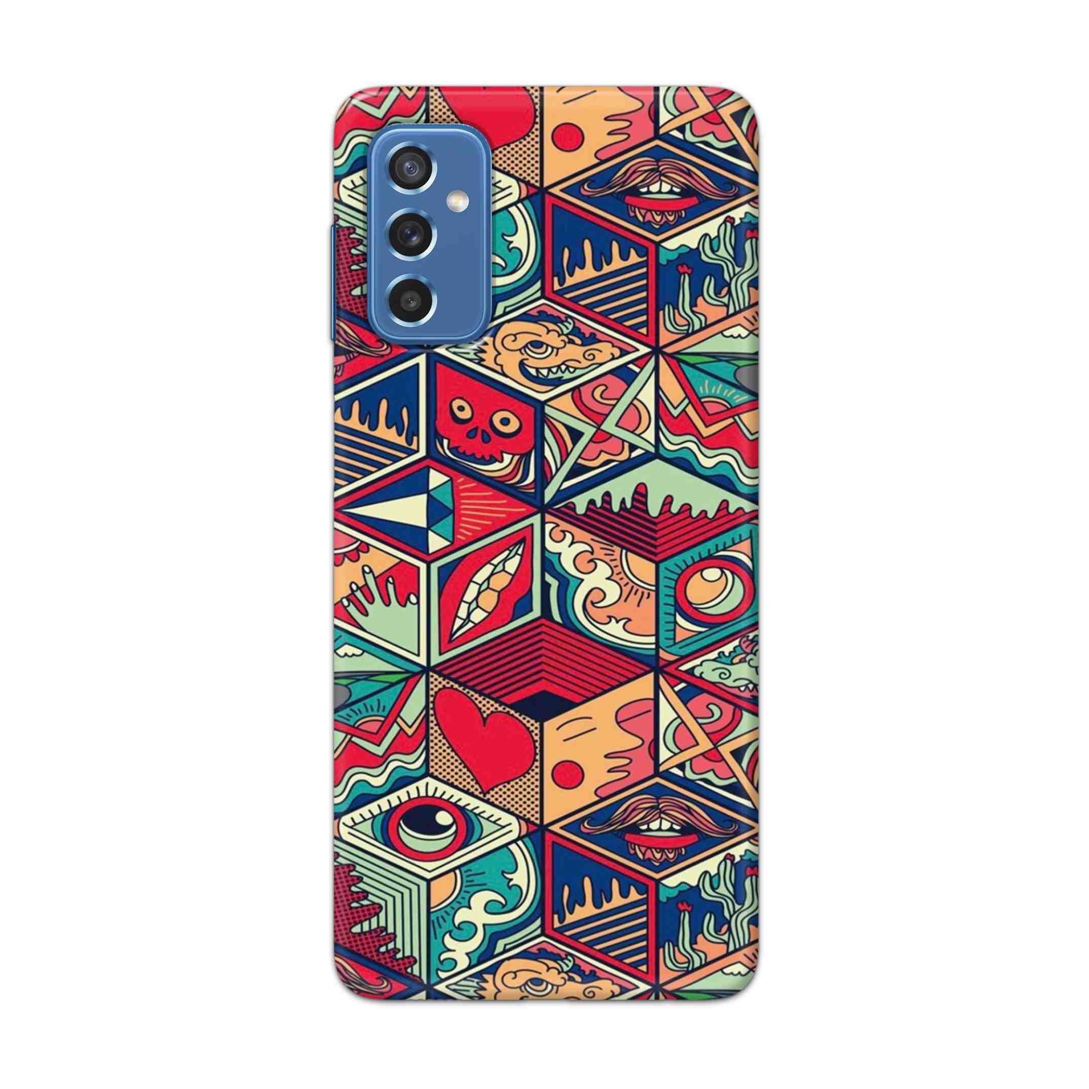 Buy Face Mandala Hard Back Mobile Phone Case Cover For Samsung Galaxy M52 Online