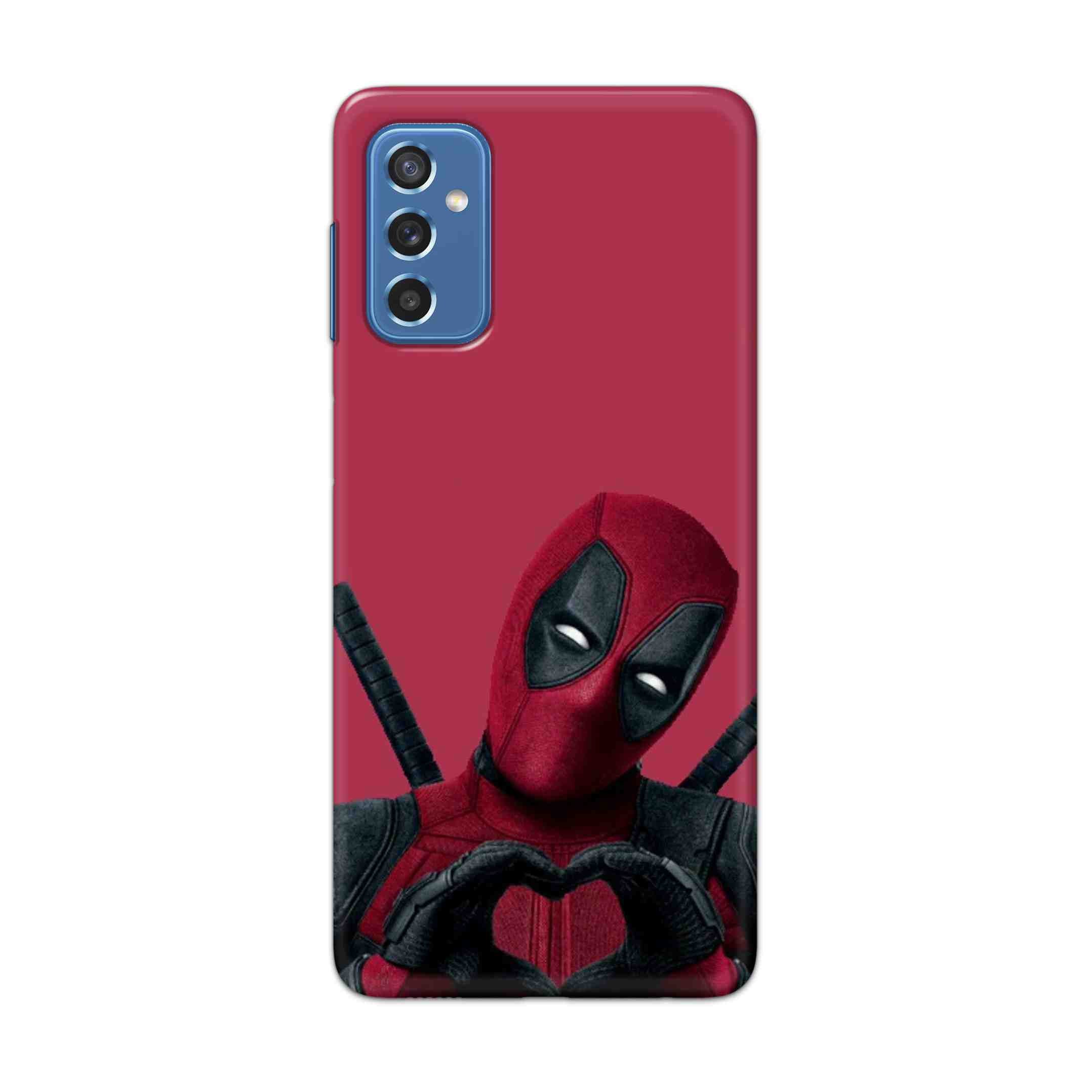 Buy Deadpool Heart Hard Back Mobile Phone Case Cover For Samsung Galaxy M52 Online