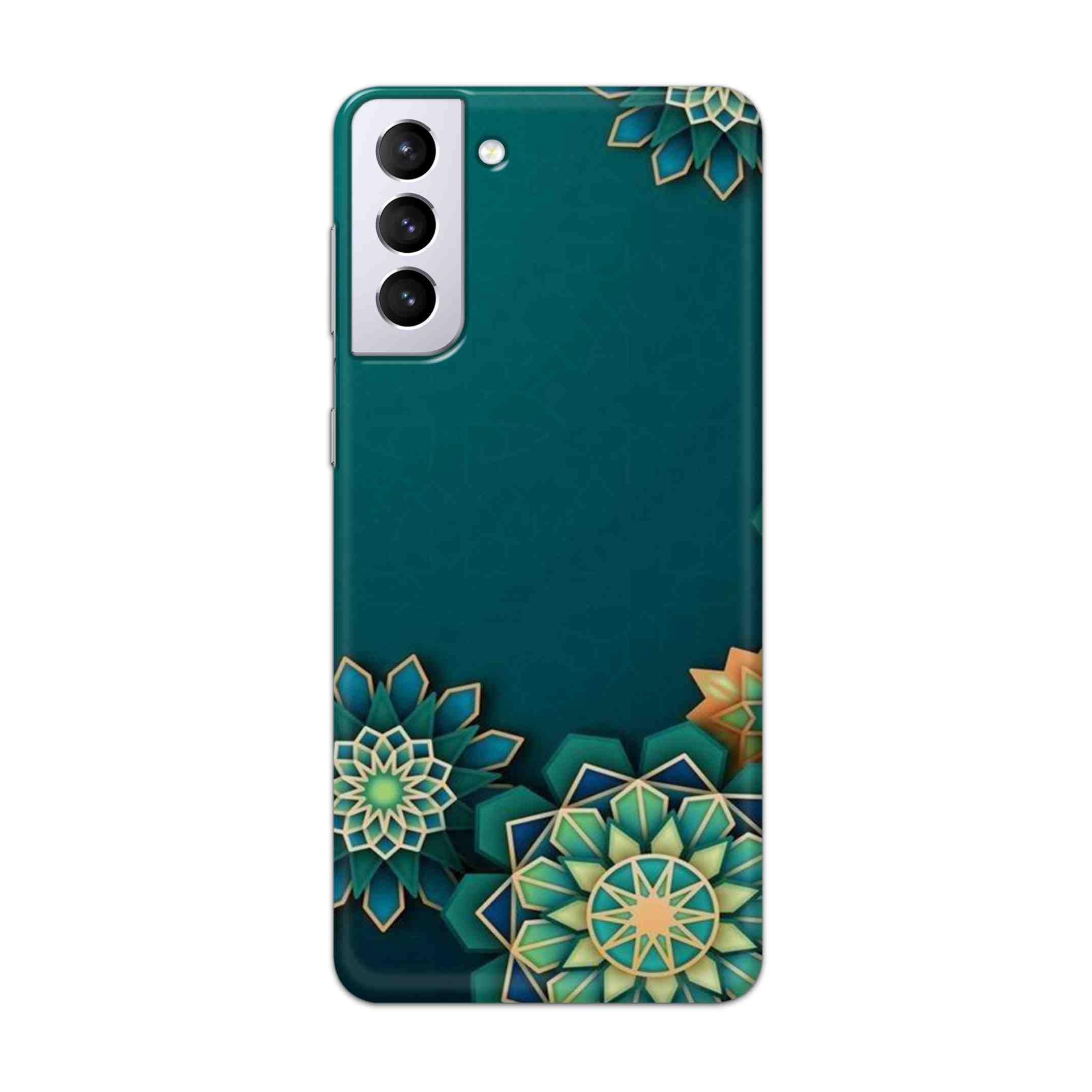 Buy Green Flower Hard Back Mobile Phone Case Cover For Samsung Galaxy S21 Plus Online