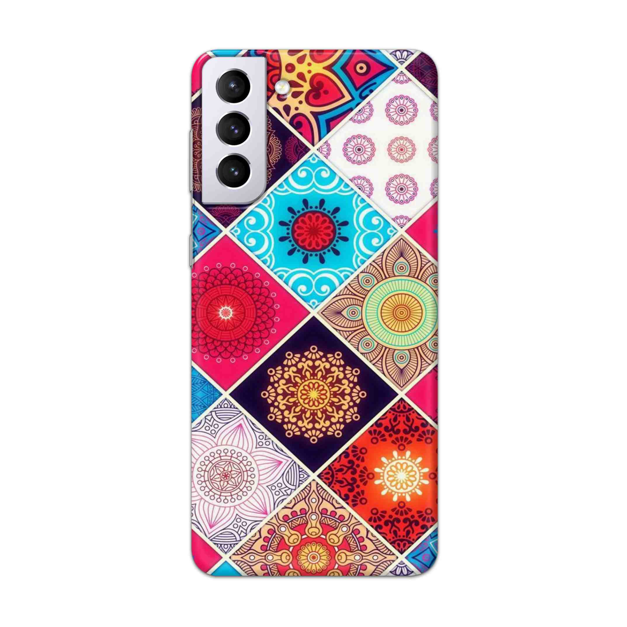 Buy Rainbow Mandala Hard Back Mobile Phone Case Cover For Samsung Galaxy S21 Plus Online
