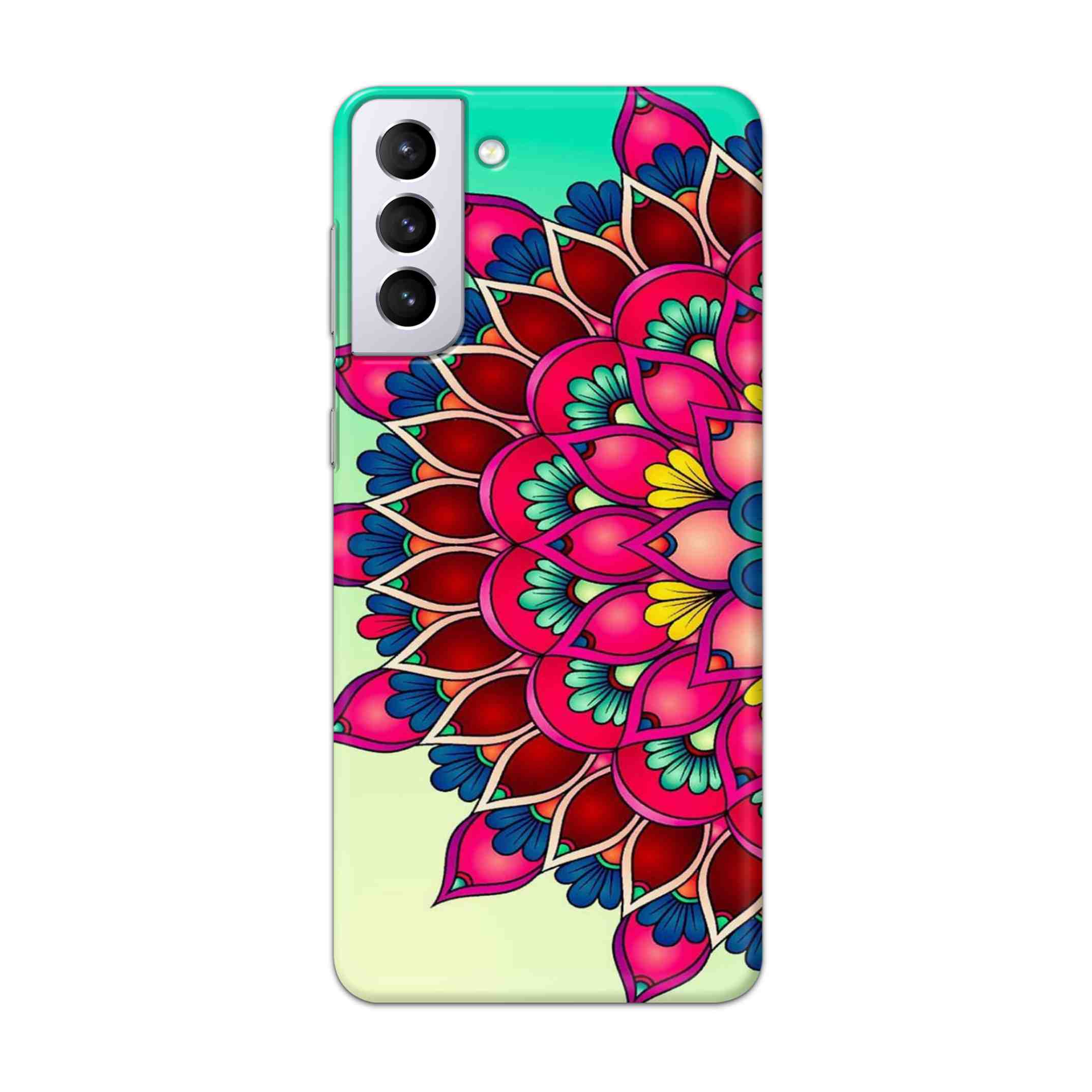 Buy Lotus Mandala Hard Back Mobile Phone Case Cover For Samsung Galaxy S21 Plus Online