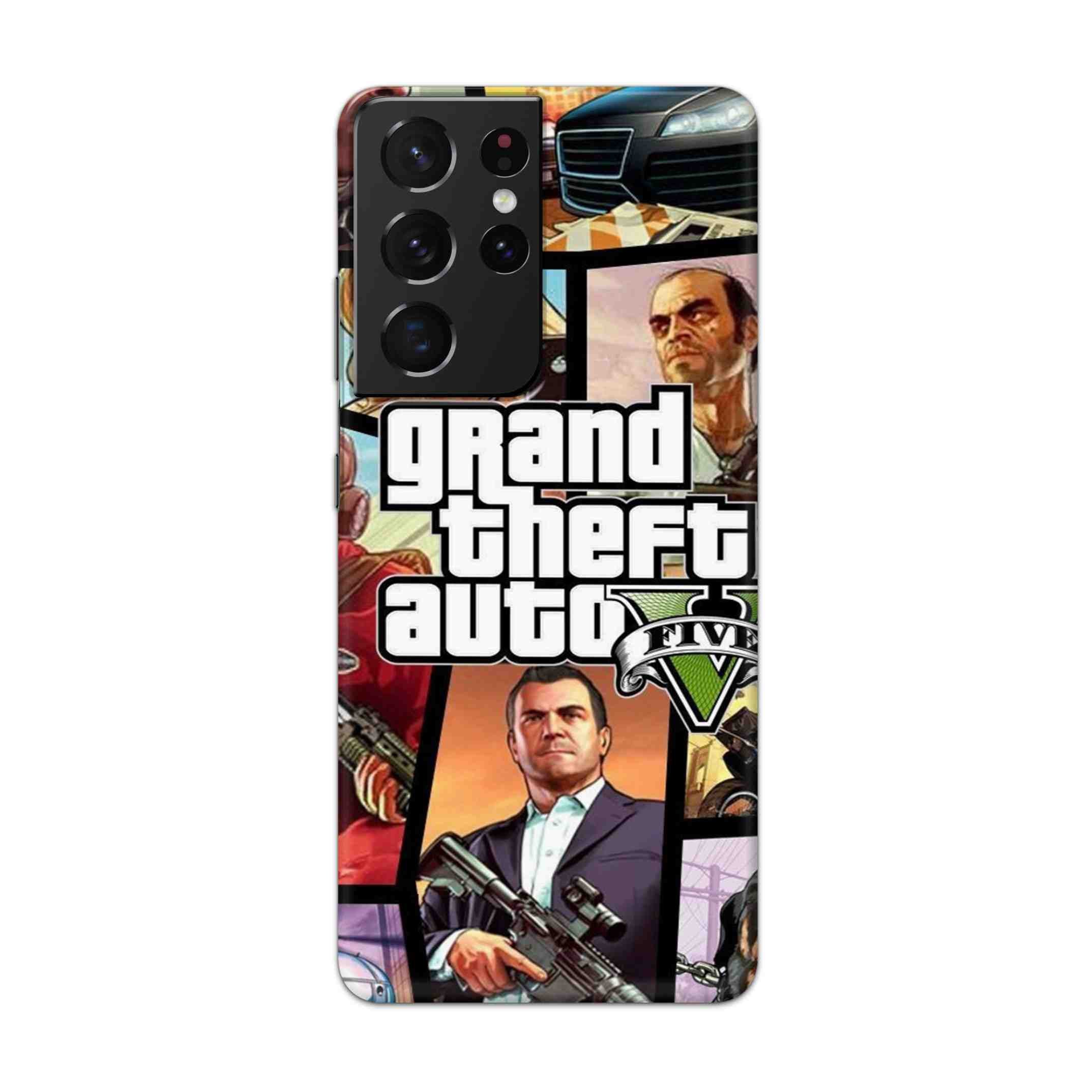 Buy Grand Theft Auto 5 Hard Back Mobile Phone Case Cover For Samsung Galaxy S21 Ultra Online