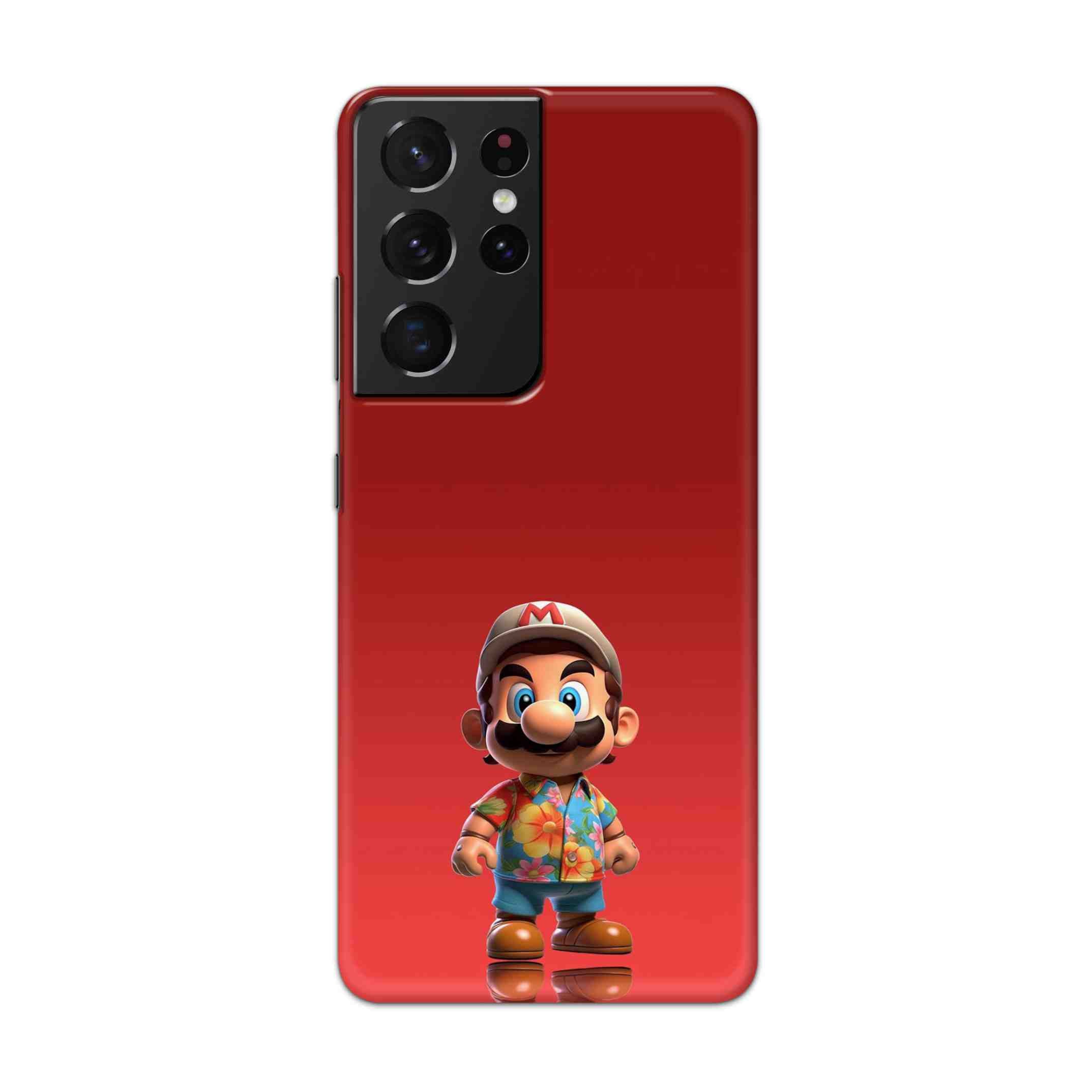Buy Mario Hard Back Mobile Phone Case Cover For Samsung Galaxy S21 Ultra Online