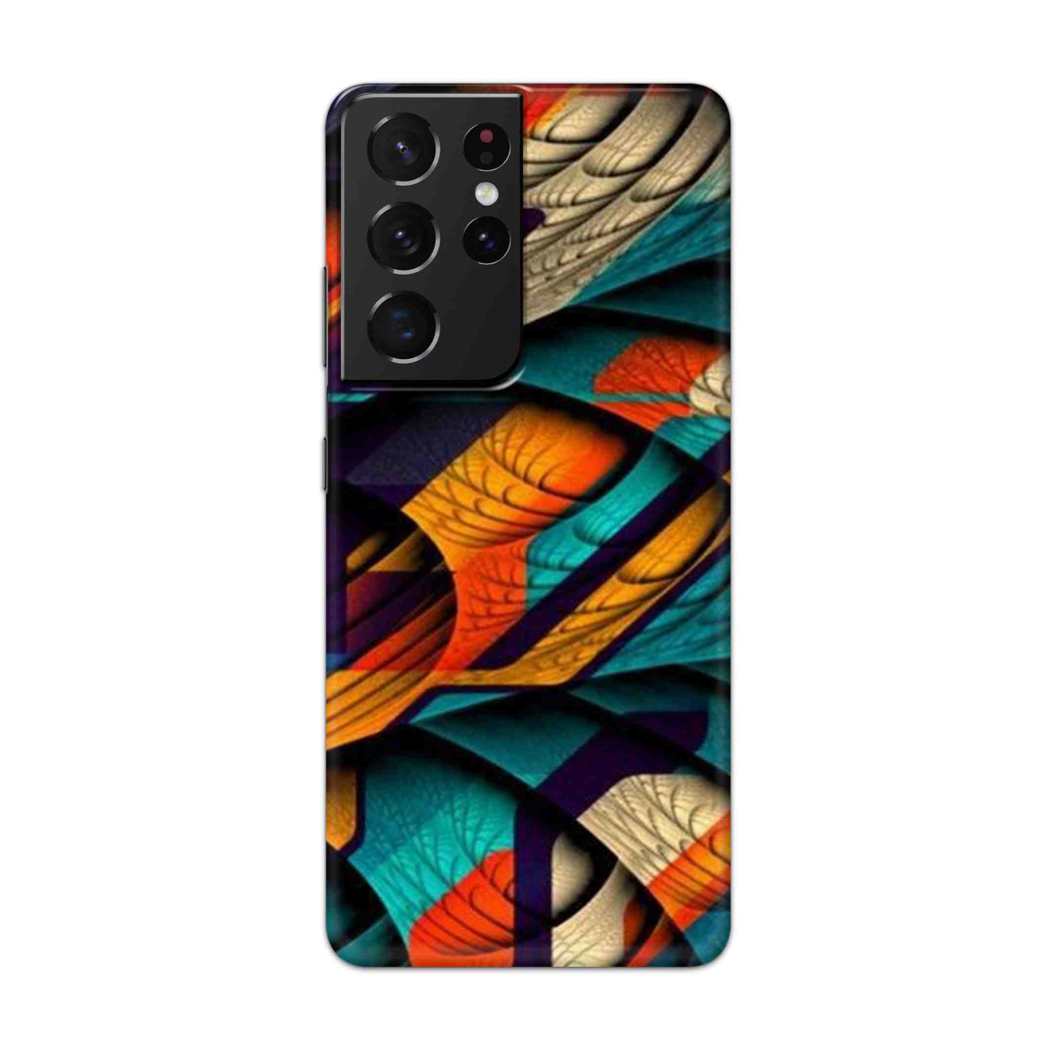 Buy Colour Abstract Hard Back Mobile Phone Case Cover For Samsung Galaxy S21 Ultra Online