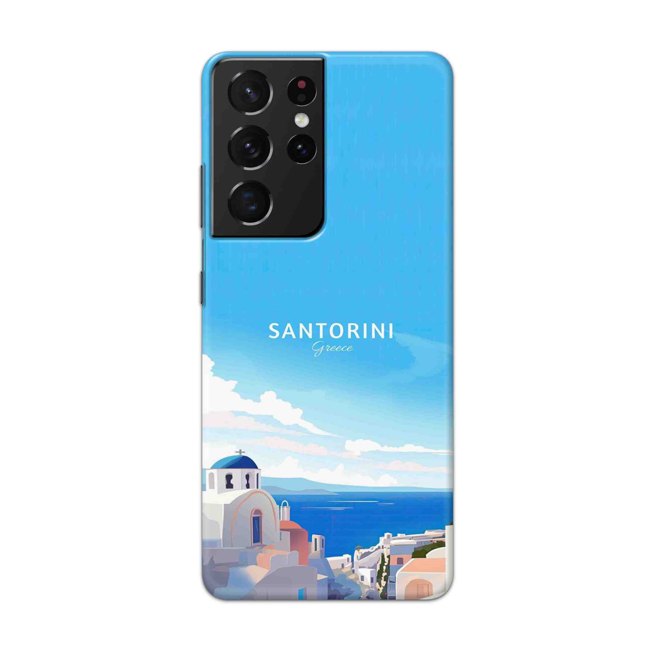 Buy Santorini Hard Back Mobile Phone Case Cover For Samsung Galaxy S21 Ultra Online
