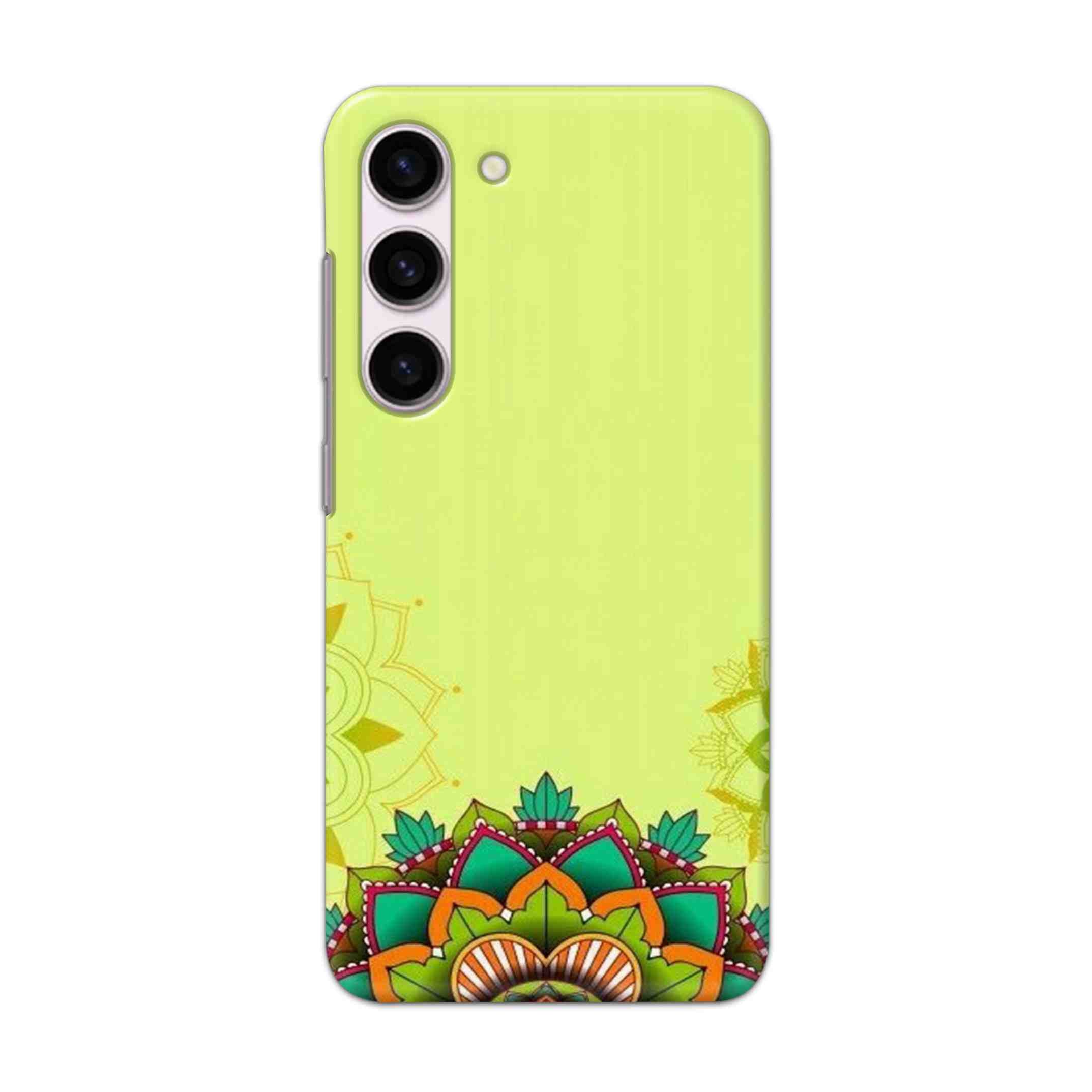 Buy Flower Mandala Hard Back Mobile Phone Case Cover For Samsung Galaxy S23 Online