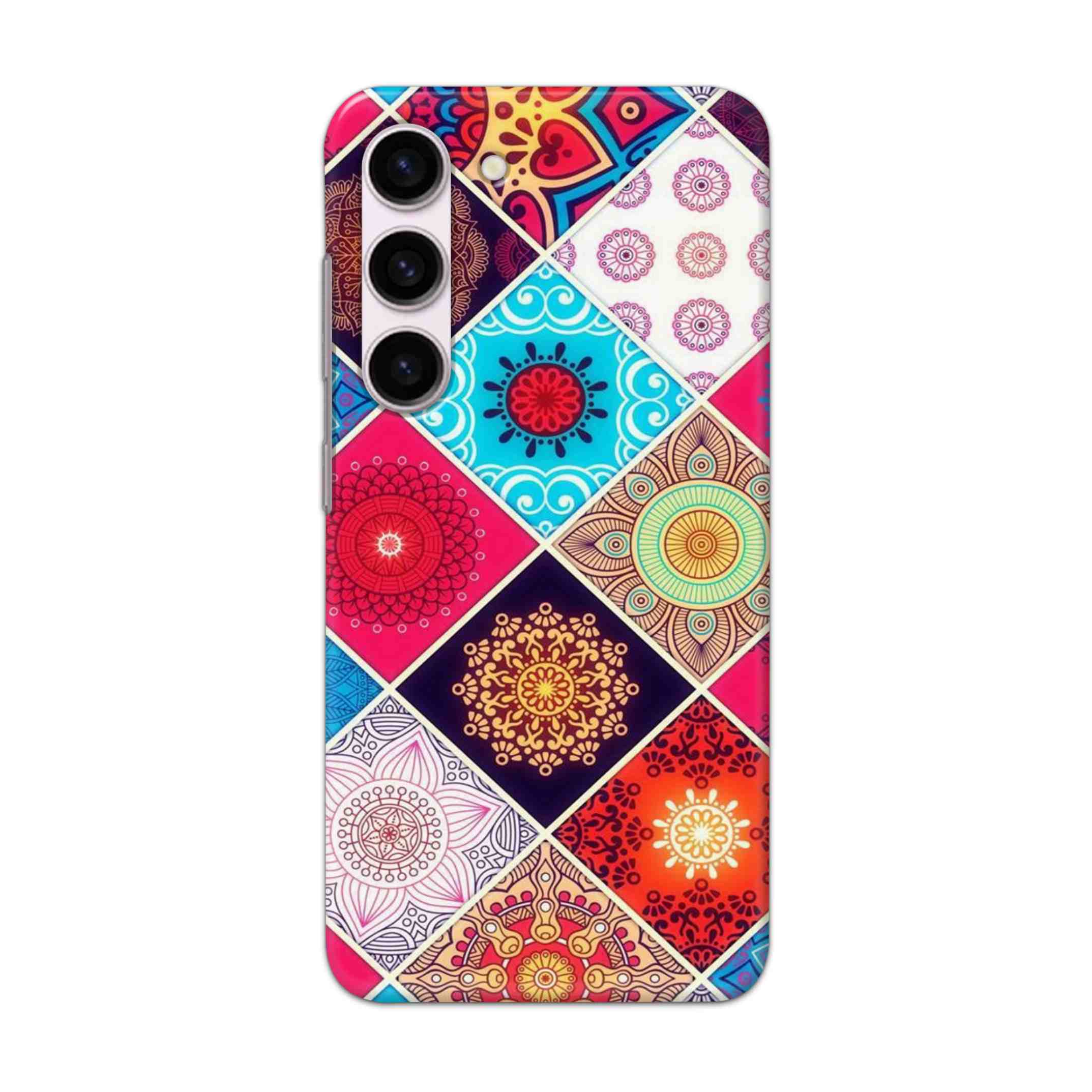 Buy Rainbow Mandala Hard Back Mobile Phone Case Cover For Samsung Galaxy S23 Online