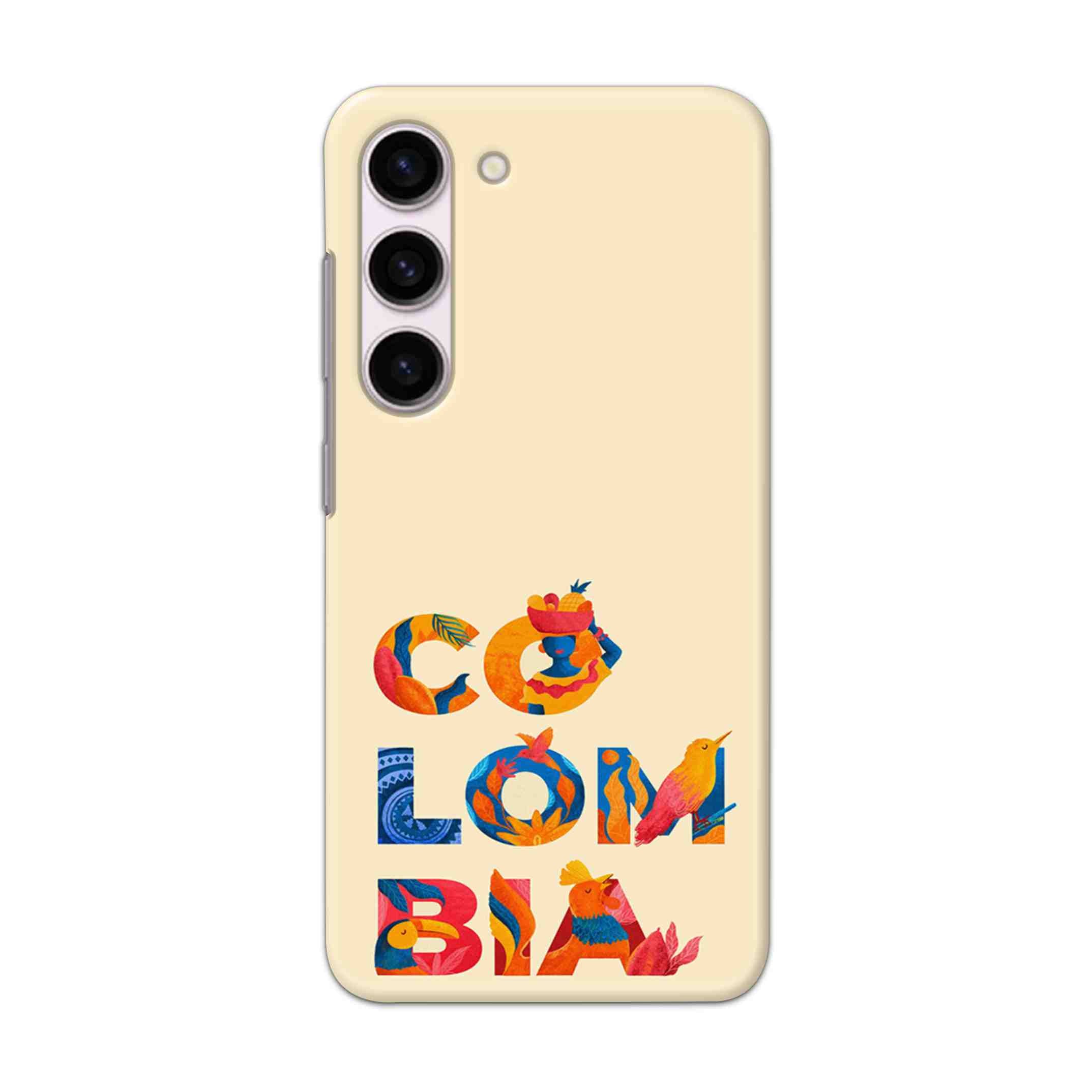 Buy Colombia Hard Back Mobile Phone Case Cover For Samsung Galaxy S23 Online