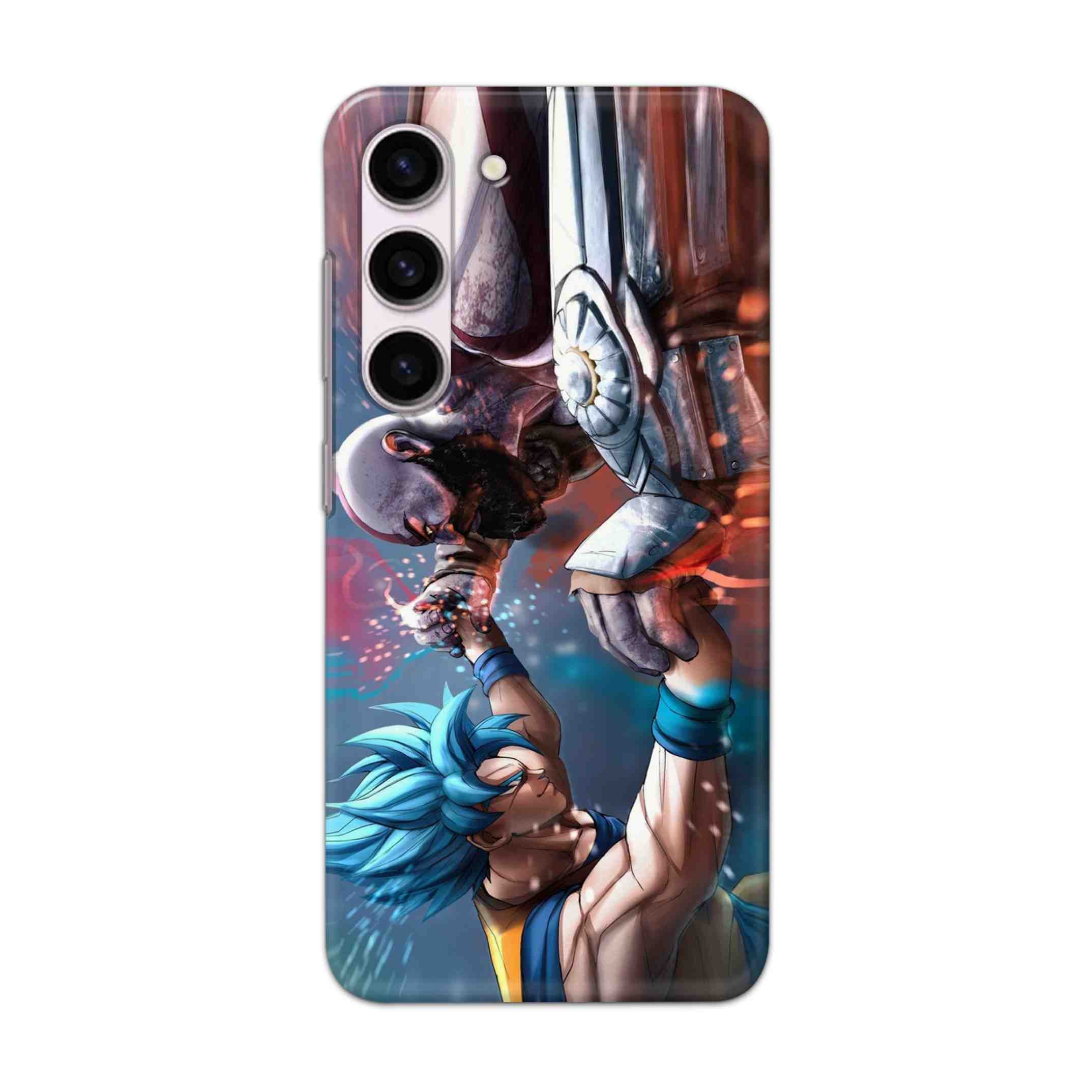 Buy Goku Vs Kratos Hard Back Mobile Phone Case Cover For Samsung Galaxy S23 Online