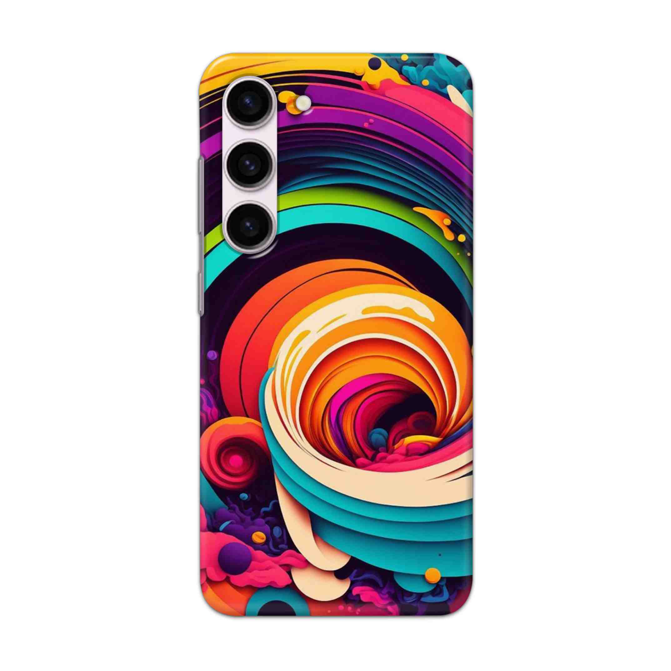 Buy Colour Circle Hard Back Mobile Phone Case Cover For Samsung Galaxy S23 Online