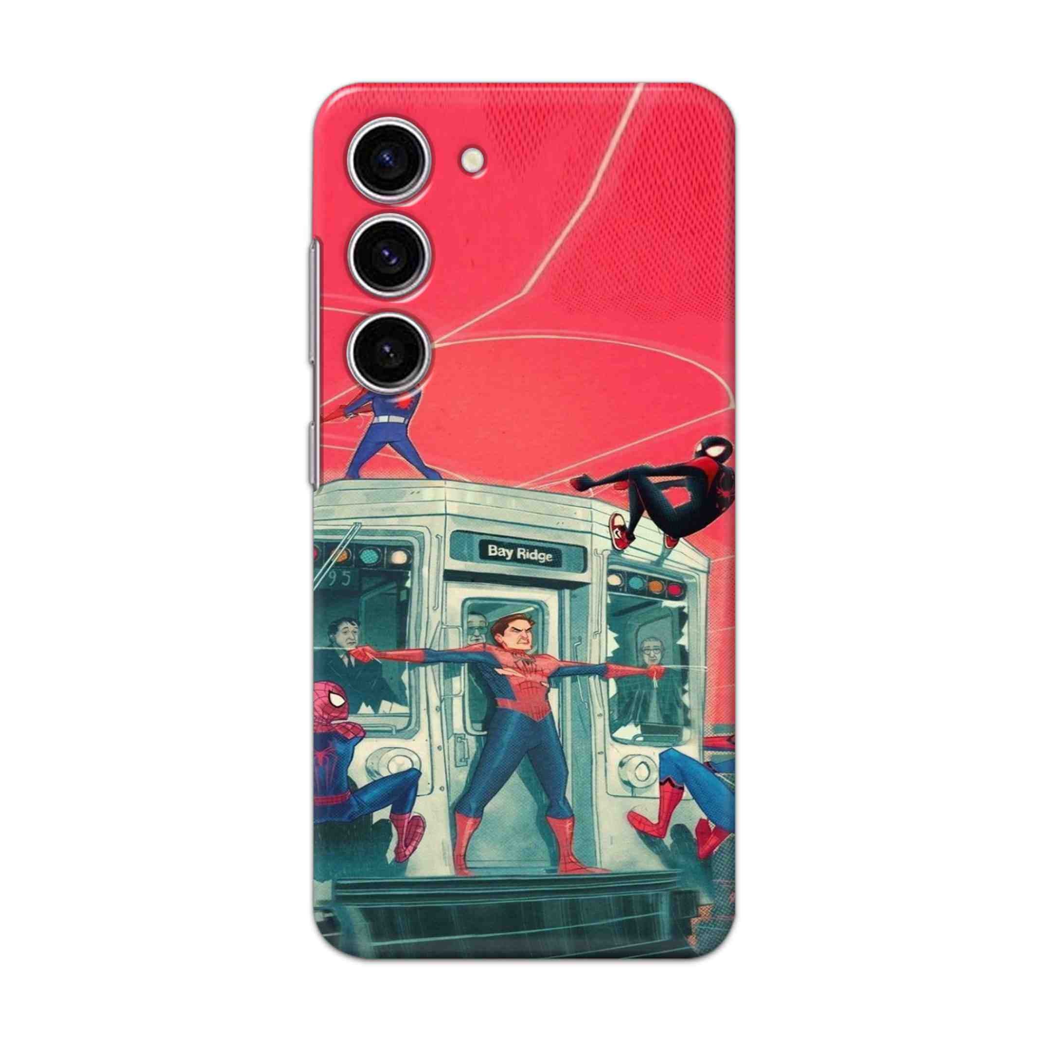 Buy All Spiderman Hard Back Mobile Phone Case/Cover For Samsung Galaxy S23 Plus Online