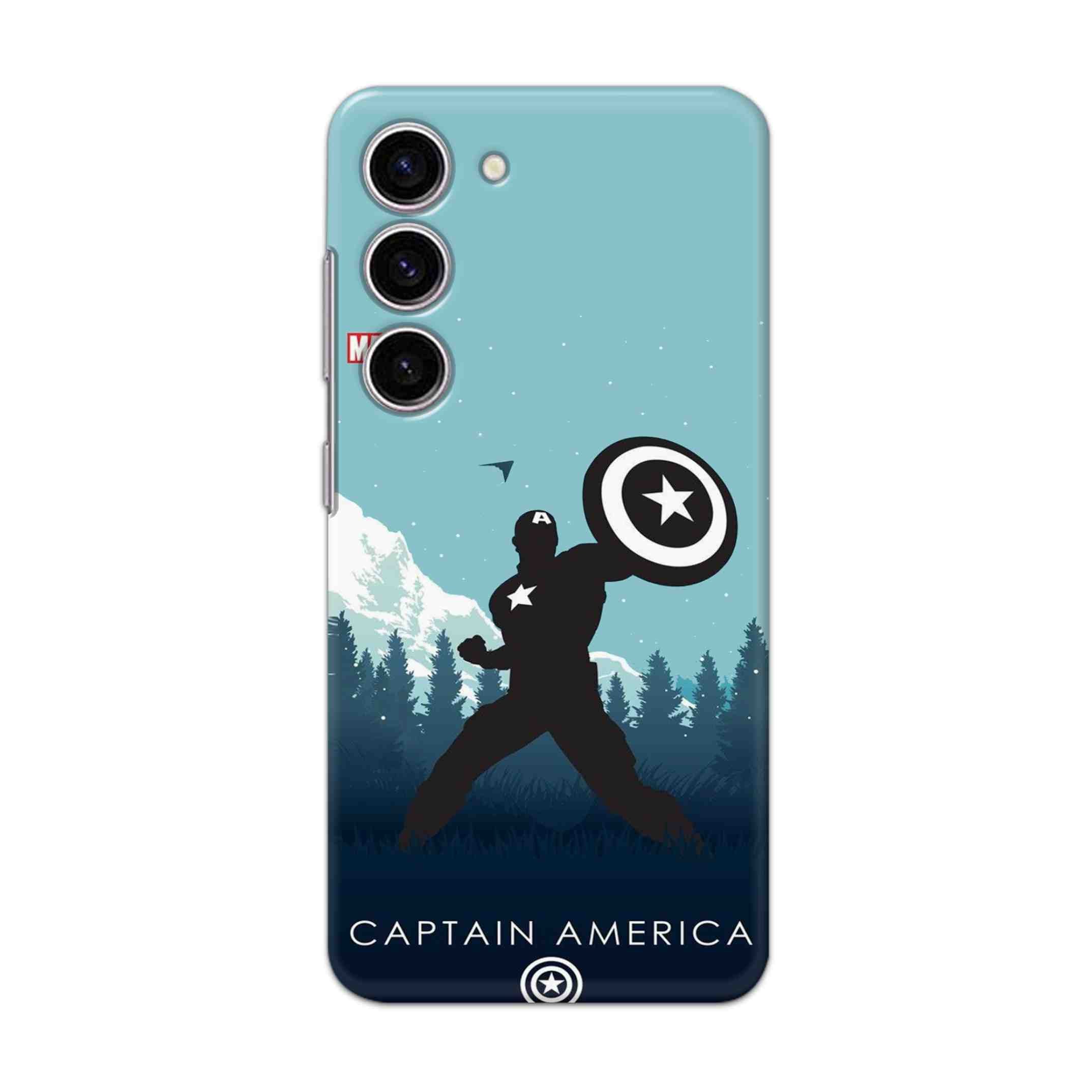 Buy Captain America Hard Back Mobile Phone Case/Cover For Samsung Galaxy S23 Plus Online