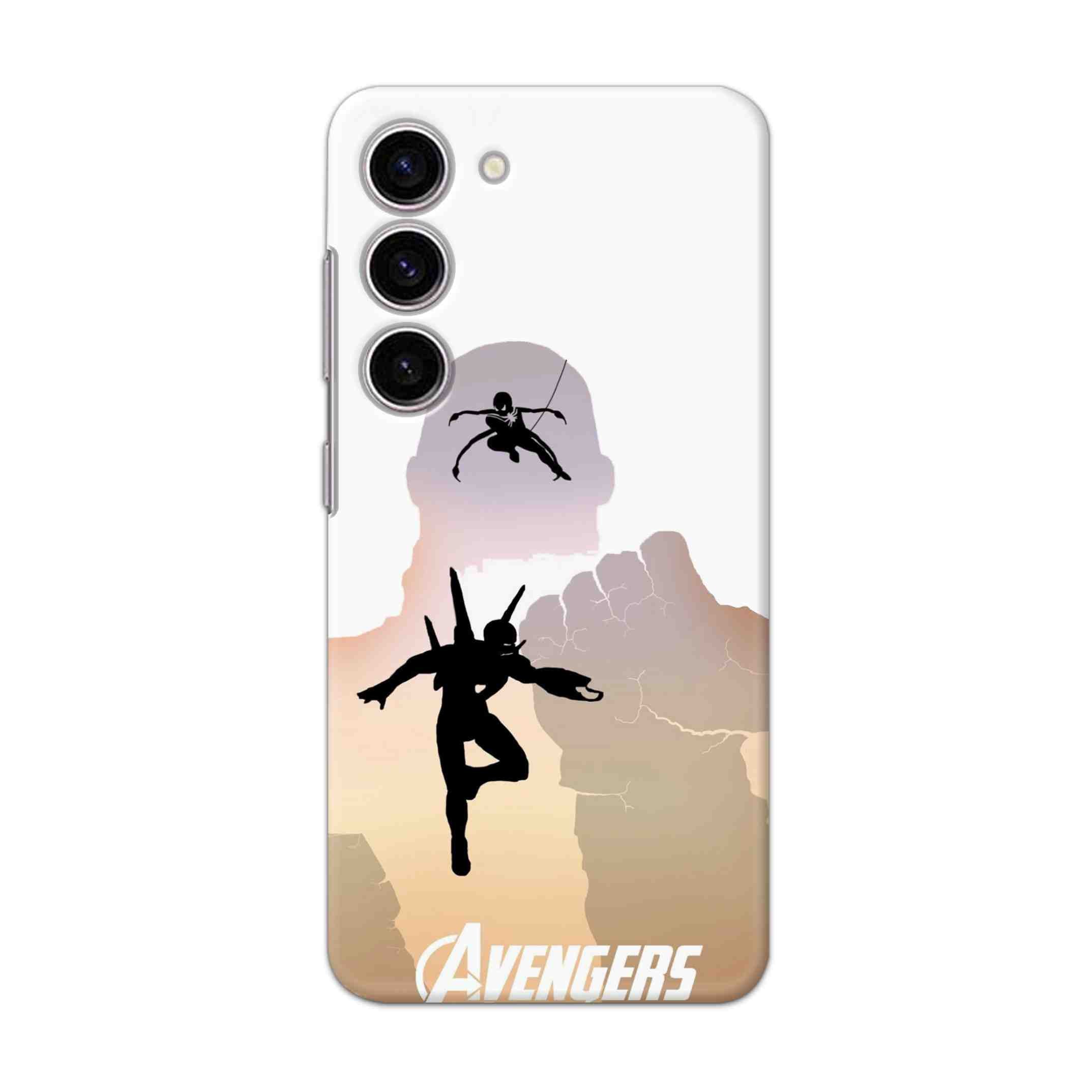Buy Iron Man Vs Spidermam Hard Back Mobile Phone Case/Cover For Samsung Galaxy S23 Plus Online