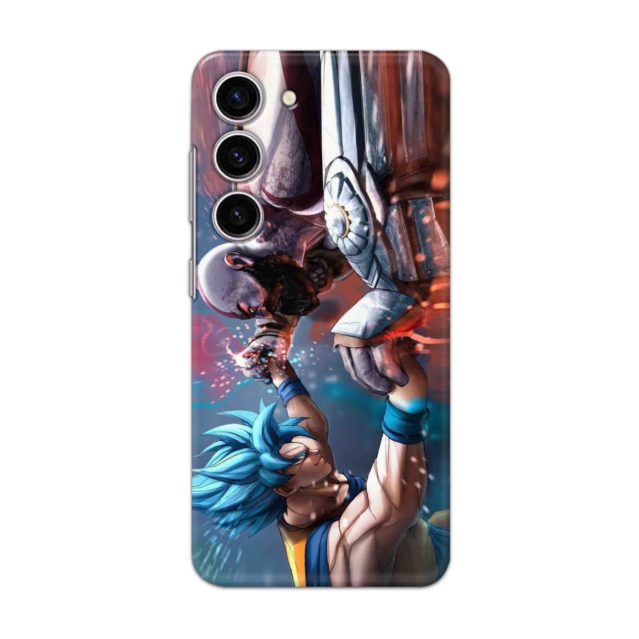 Buy Goku Vs Kratos Hard Back Mobile Phone Case/Cover For Samsung Galaxy S23 Plus Online