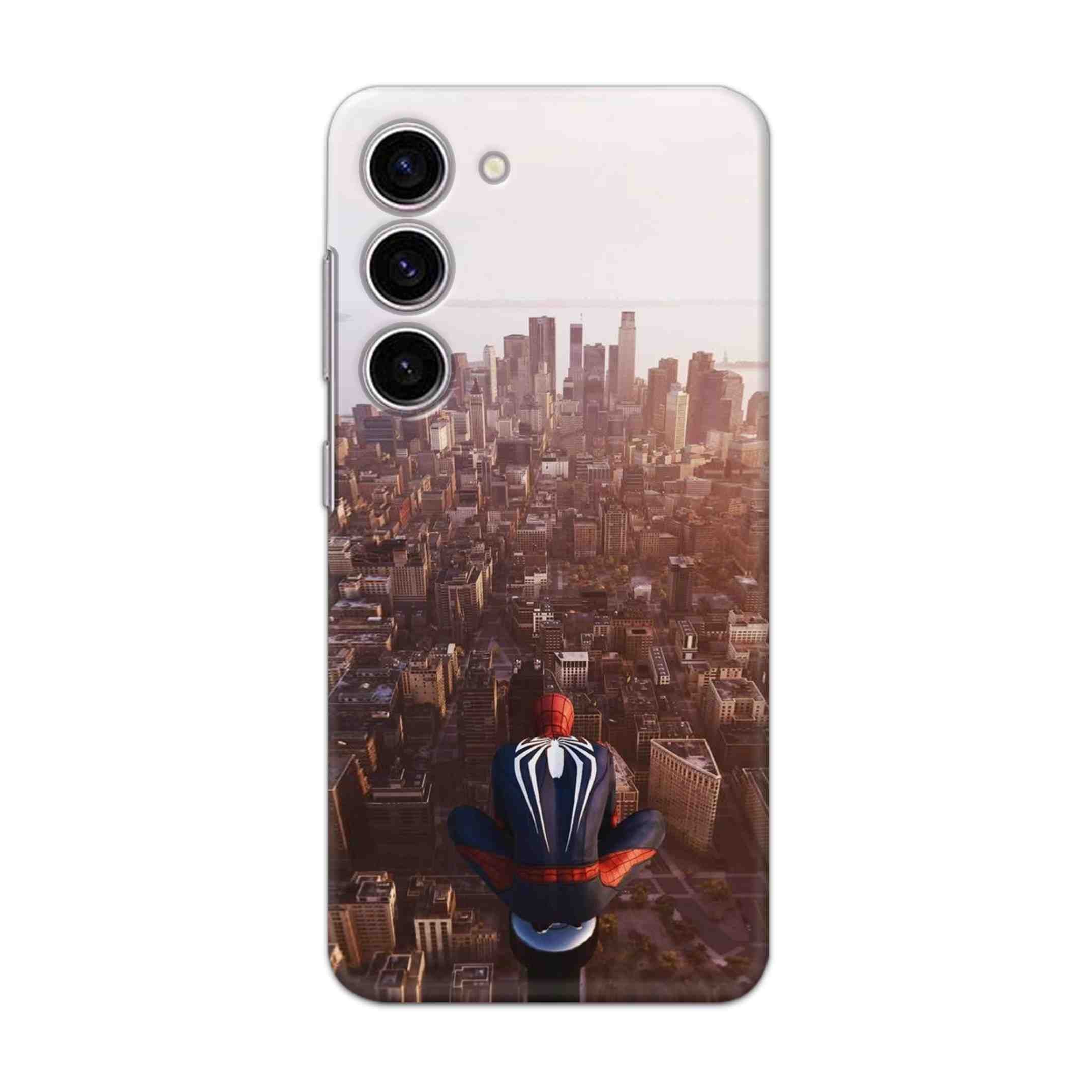 Buy City Of Spiderman Hard Back Mobile Phone Case/Cover For Samsung Galaxy S23 Plus Online
