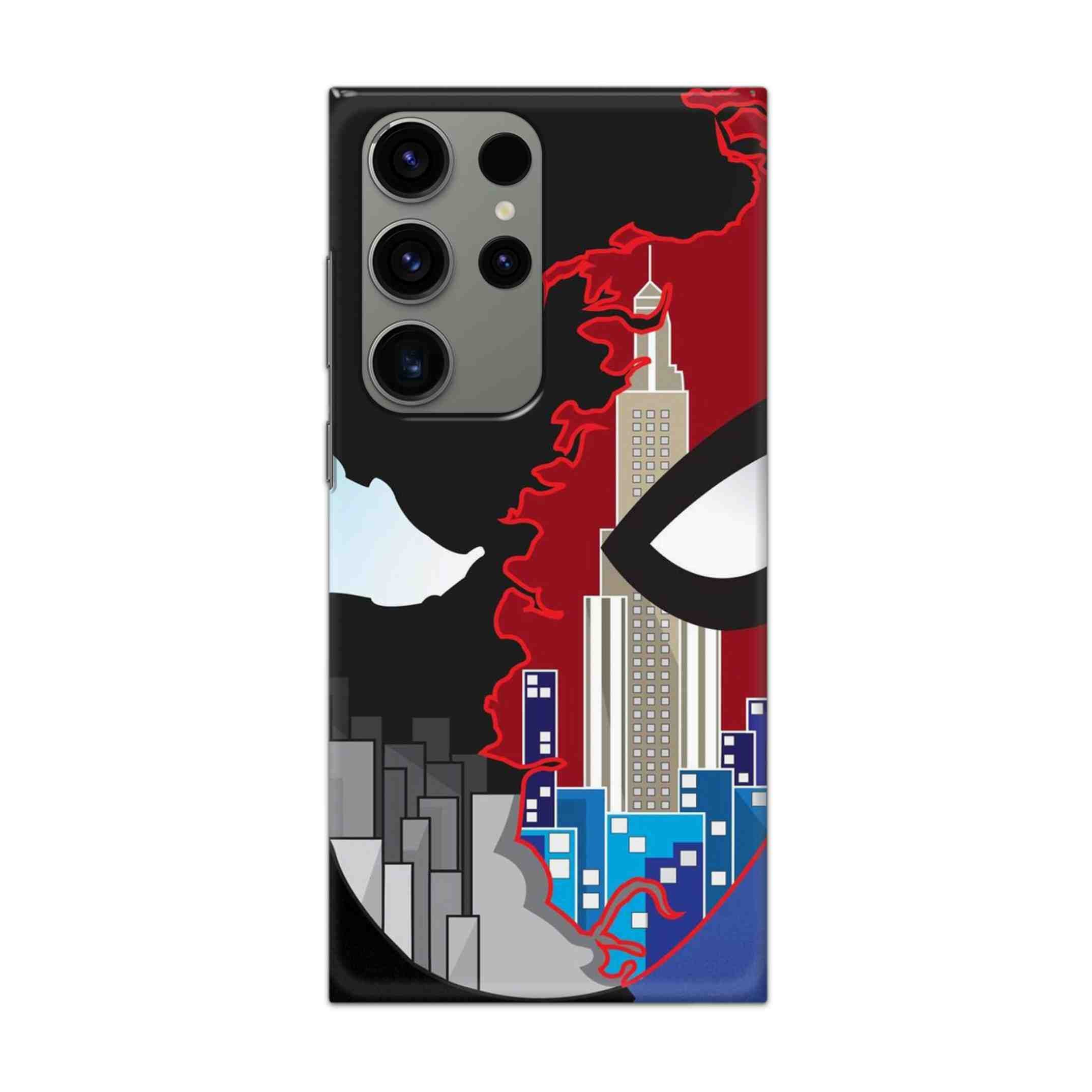 Buy Red And Black Spiderman Hard Back Mobile Phone Case Cover For Samsung Galaxy S23 Ultra Online