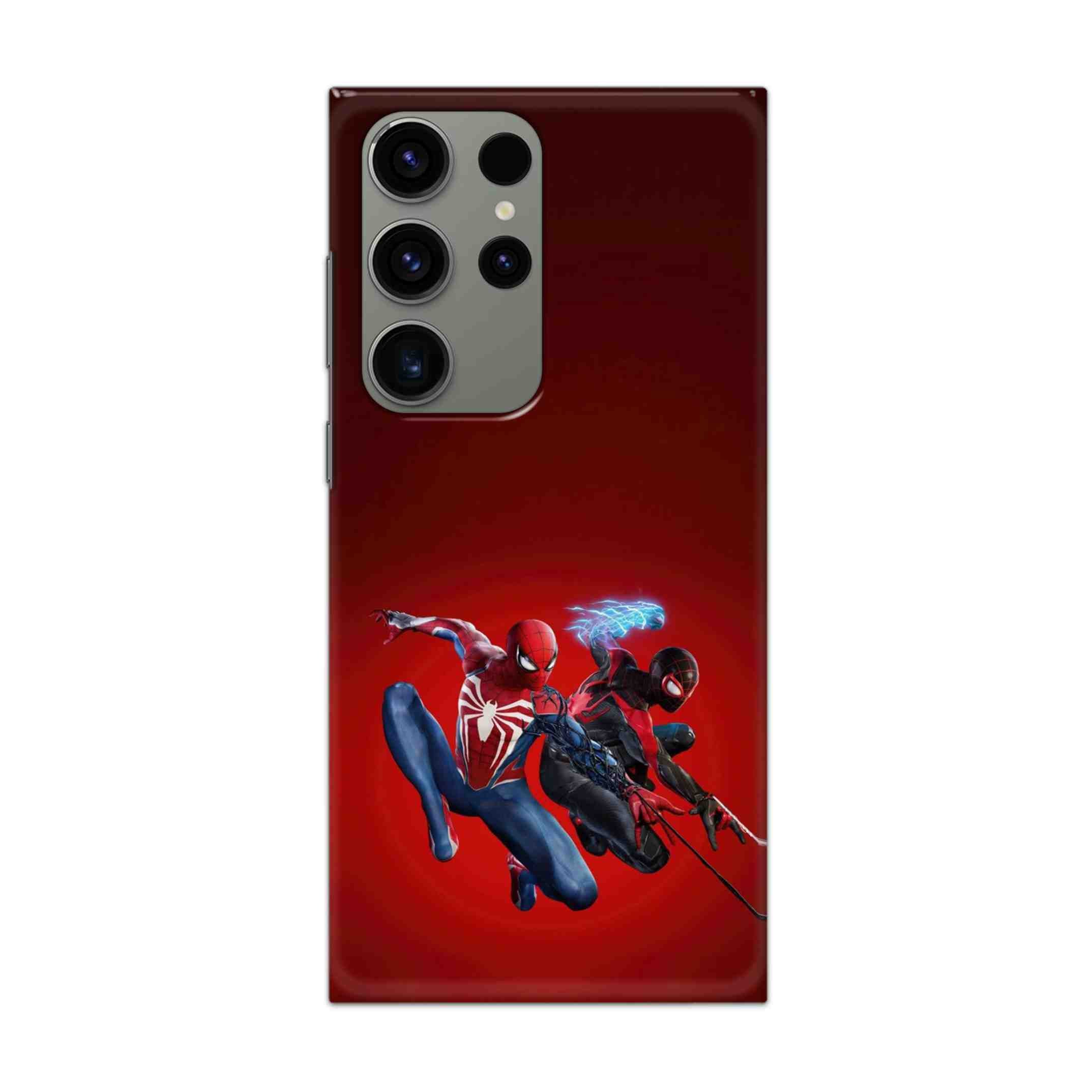 Buy Spiderman And Miles Morales Hard Back Mobile Phone Case Cover For Samsung Galaxy S23 Ultra Online