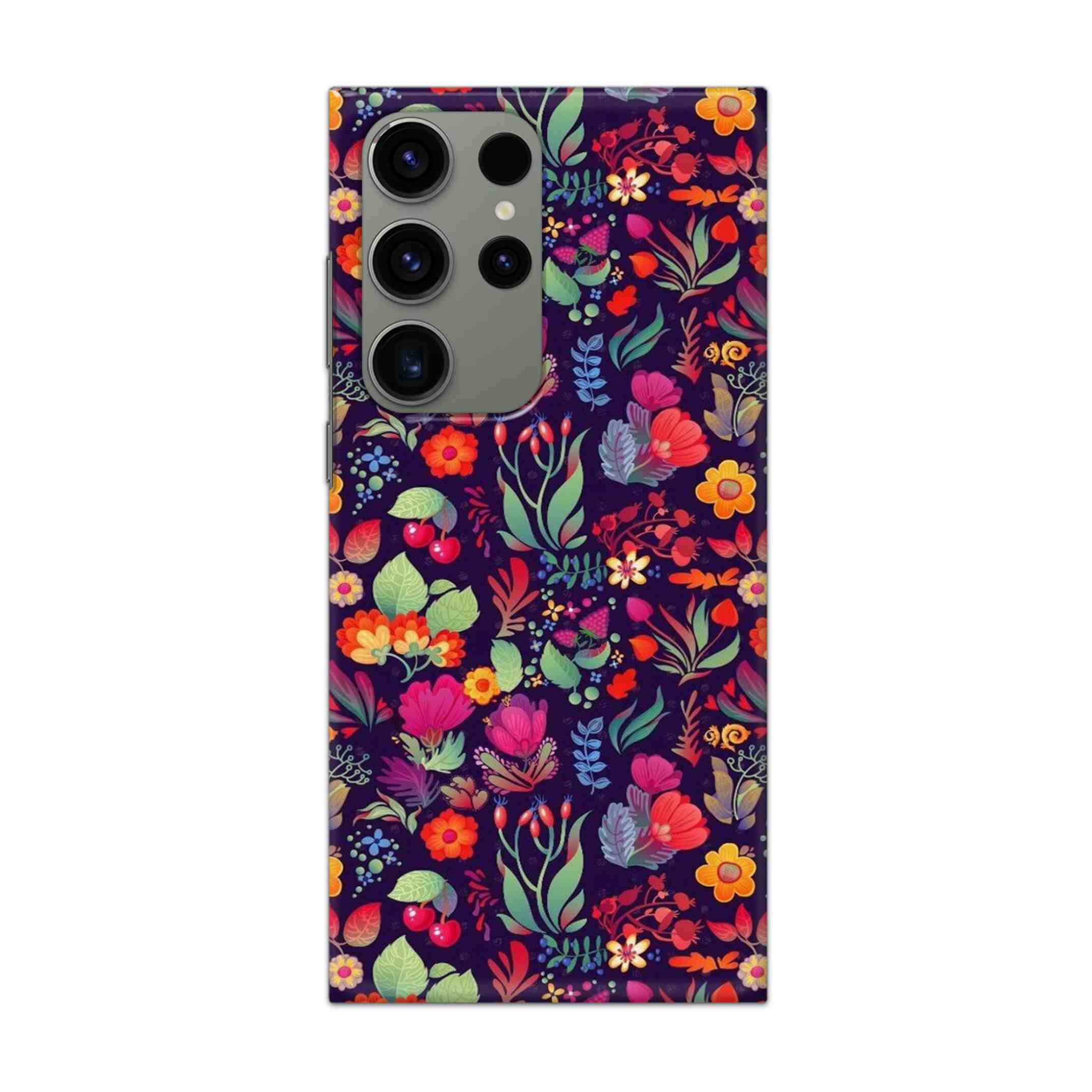 Buy Fruits Flower Hard Back Mobile Phone Case/Cover For Samsung Galaxy S24 Ultra Online