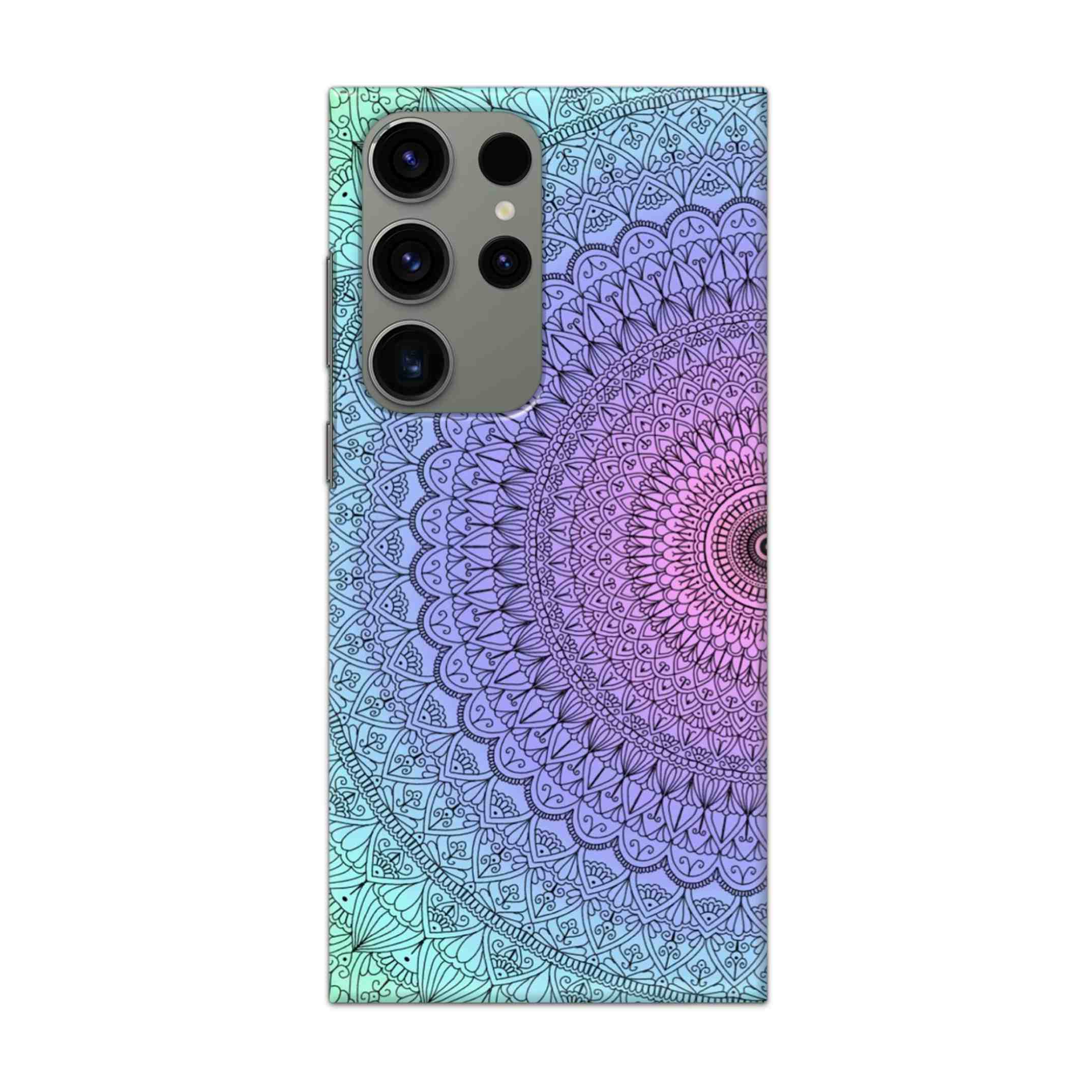 Buy Colourful Mandala Hard Back Mobile Phone Case/Cover For Samsung Galaxy S24 Ultra Online