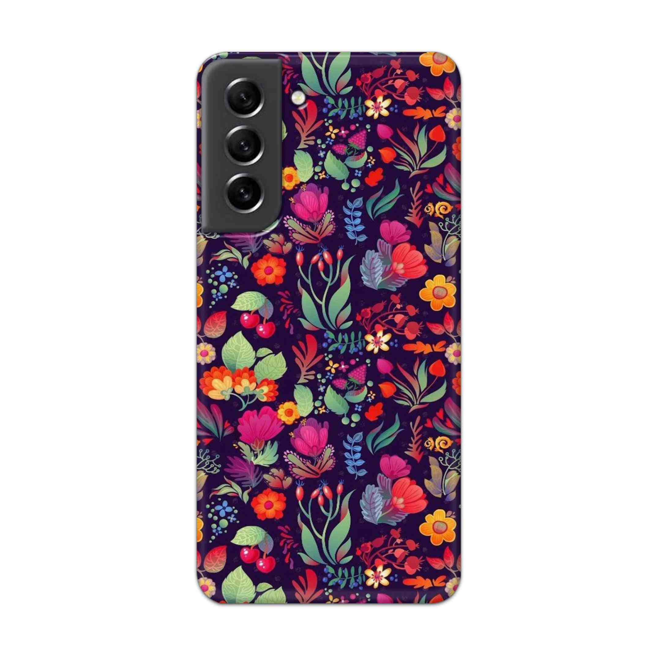 Buy Fruits Flower Hard Back Mobile Phone Case Cover For Samsung S21 FE Online