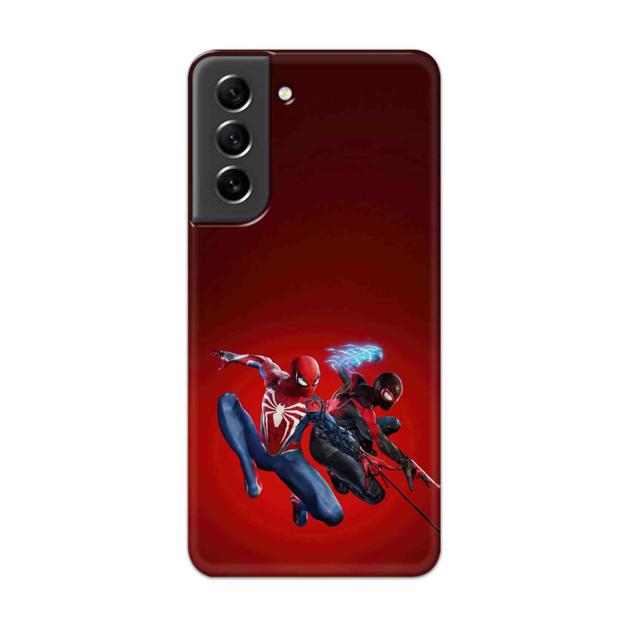 Buy Spiderman And Miles Morales Hard Back Mobile Phone Case Cover For Samsung S21 FE Online