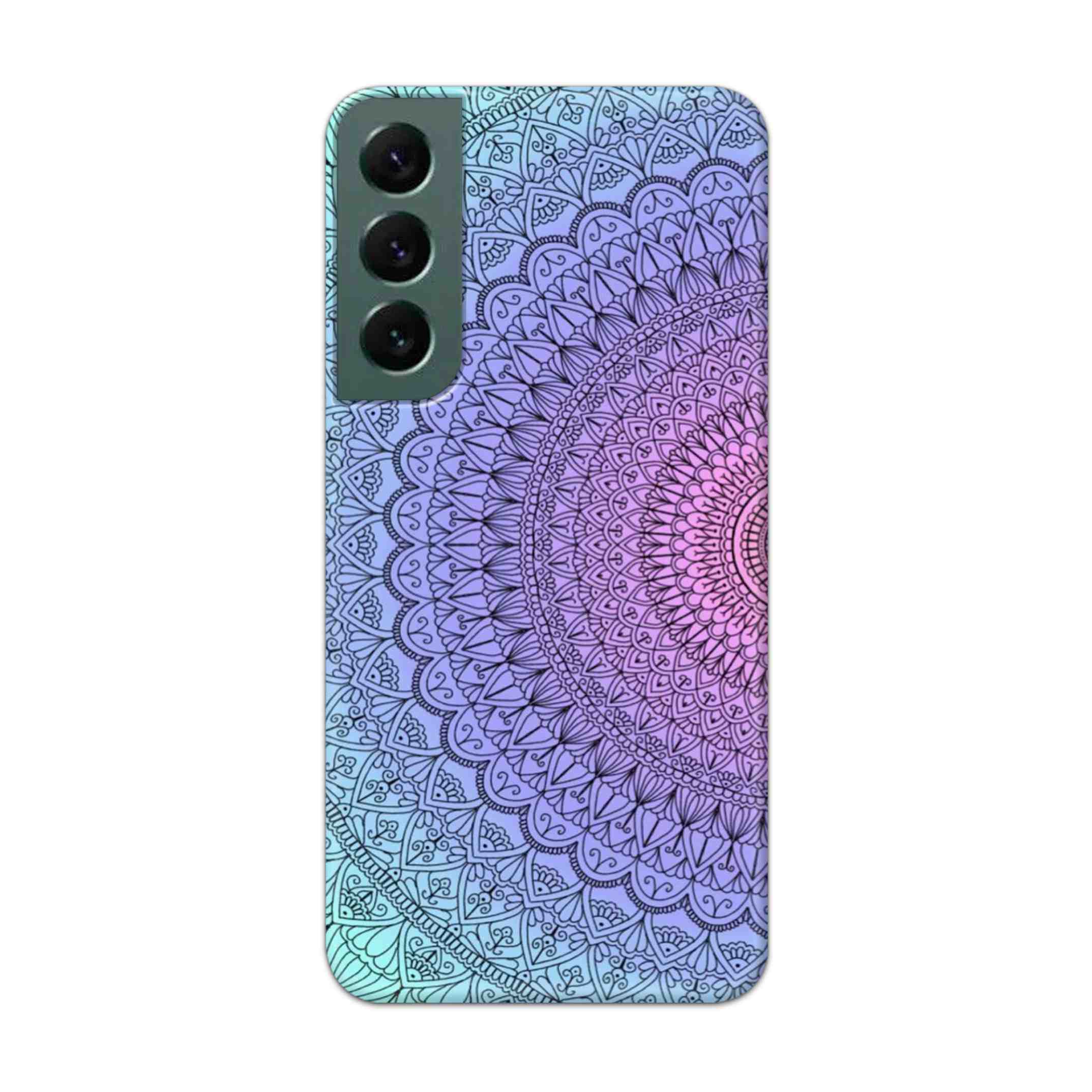 Buy Colourful Mandala Hard Back Mobile Phone Case Cover For Samsung S22 Online