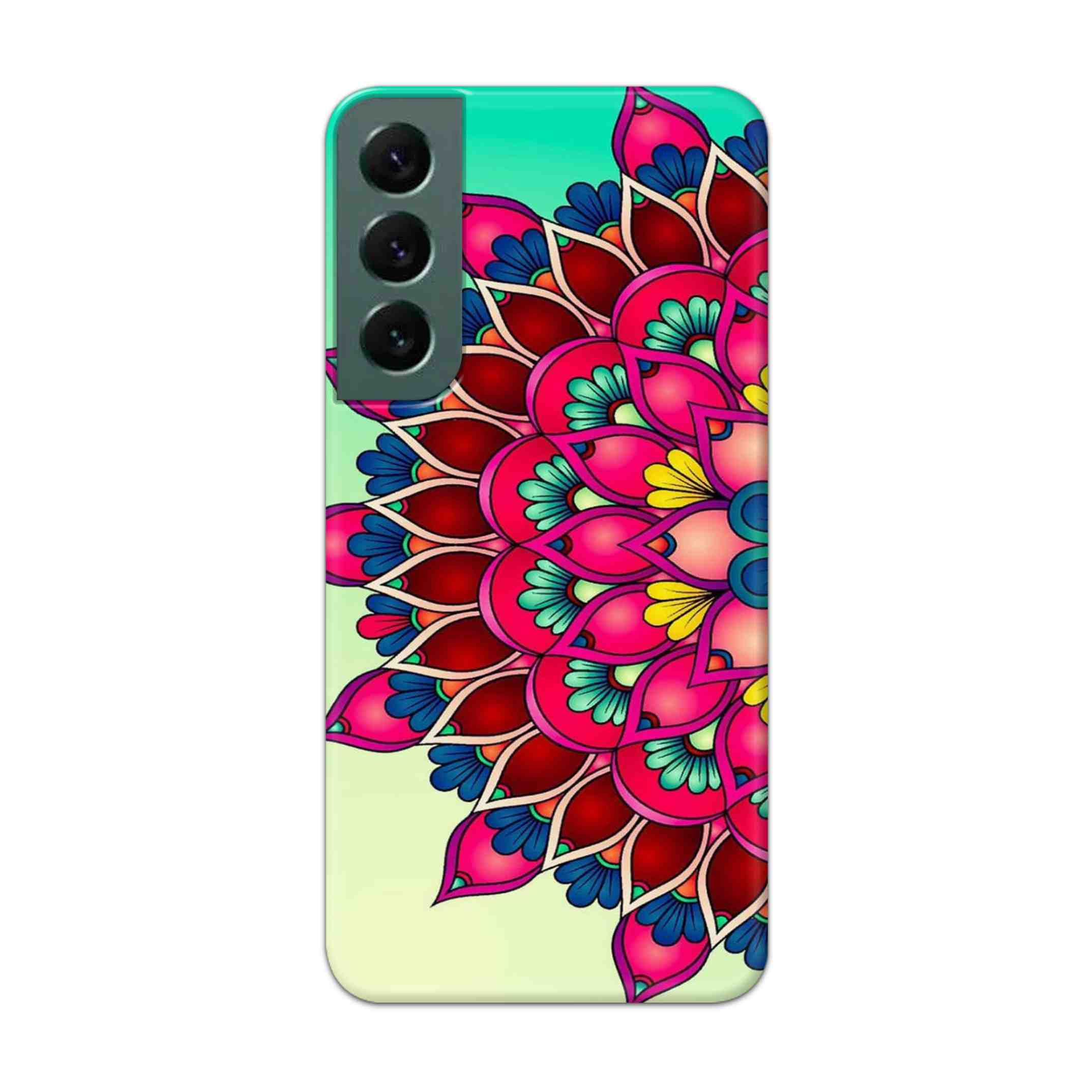 Buy Lotus Mandala Hard Back Mobile Phone Case Cover For Samsung S22 Online