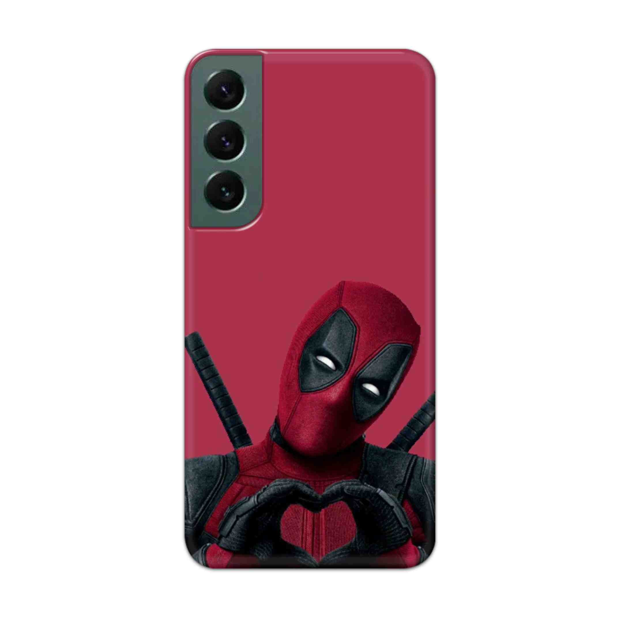 Buy Deadpool Heart Hard Back Mobile Phone Case Cover For Samsung S22 Online