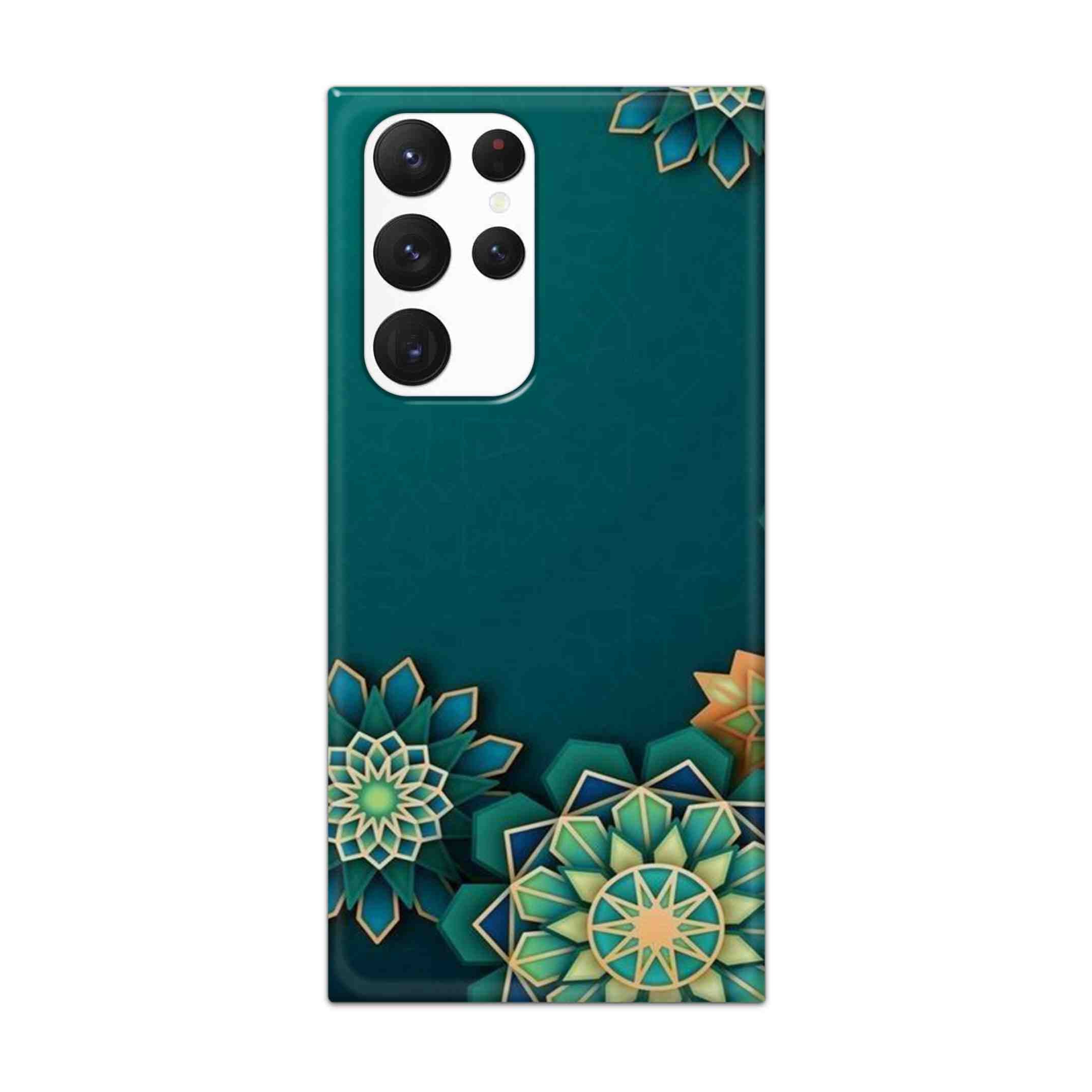Buy Green Flower Hard Back Mobile Phone Case Cover For Samsung S22 Ultra  Online