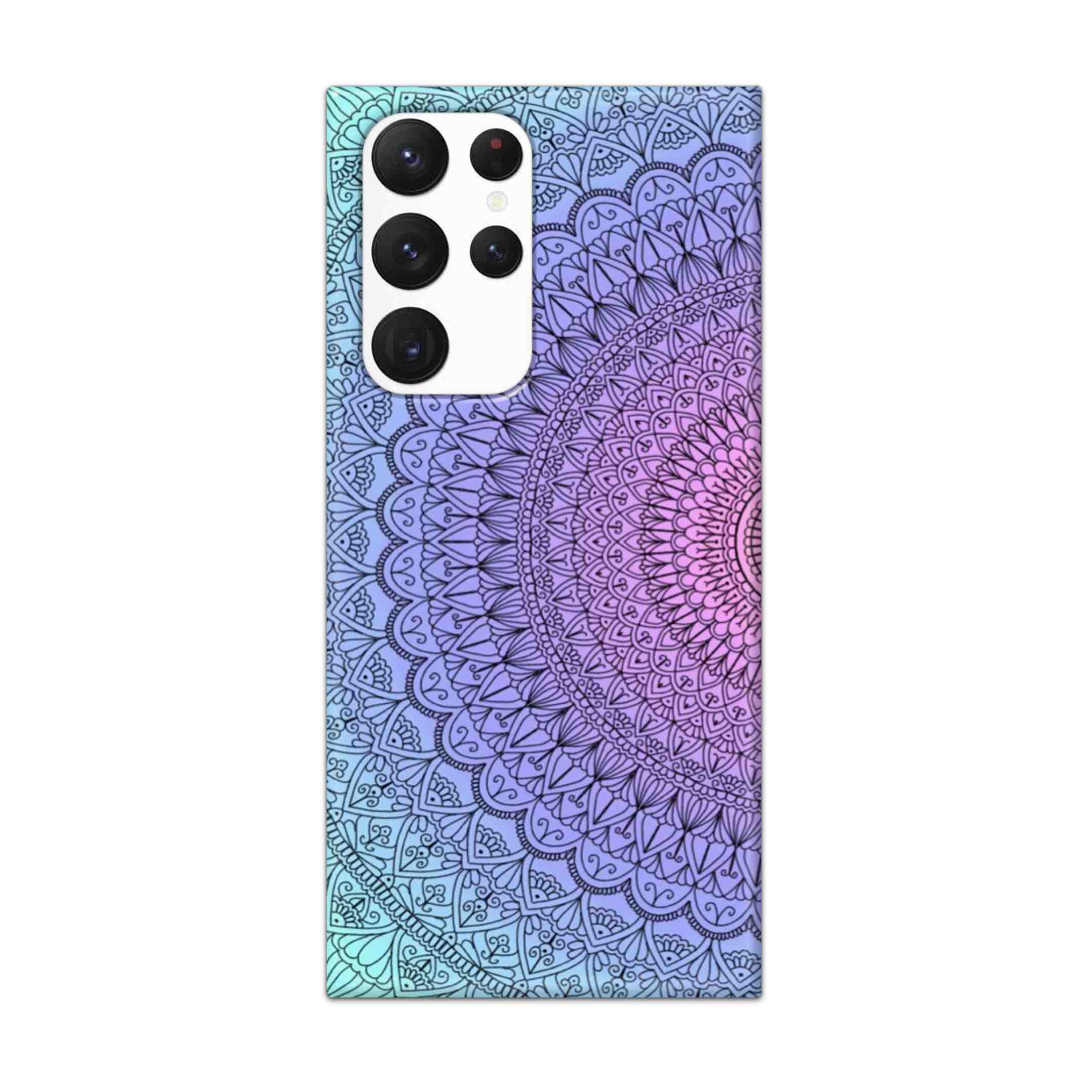 Buy Colourful Mandala Hard Back Mobile Phone Case Cover For Samsung S22 Ultra  Online
