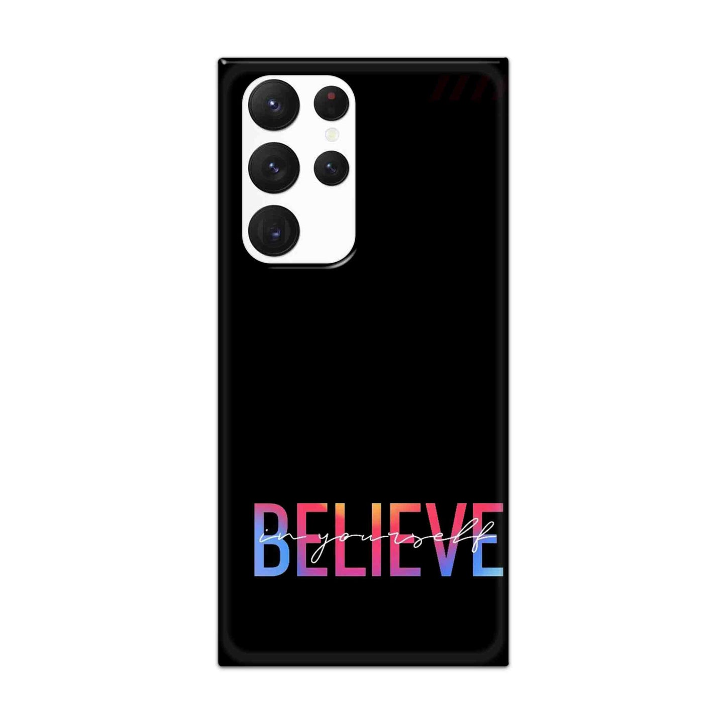 Buy Believe Hard Back Mobile Phone Case Cover For Samsung S22 Ultra  Online