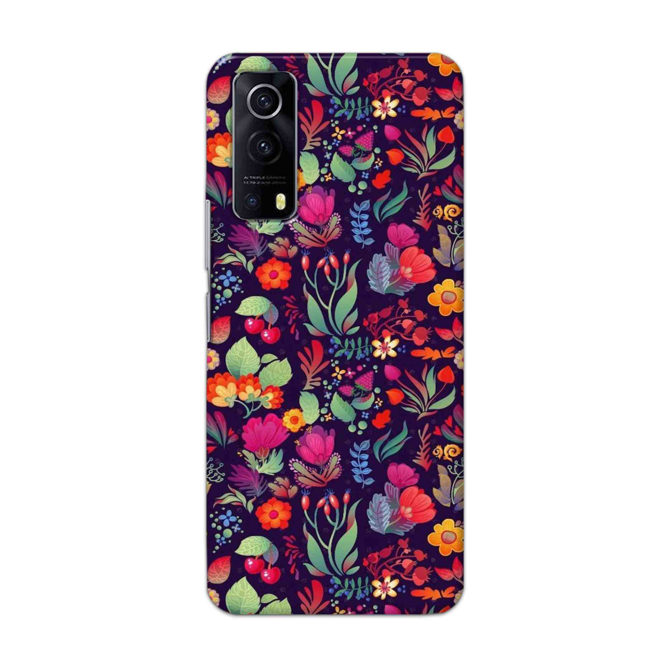 Buy Fruits Flower Hard Back Mobile Phone Case Cover For Vivo IQOO Z3 Online