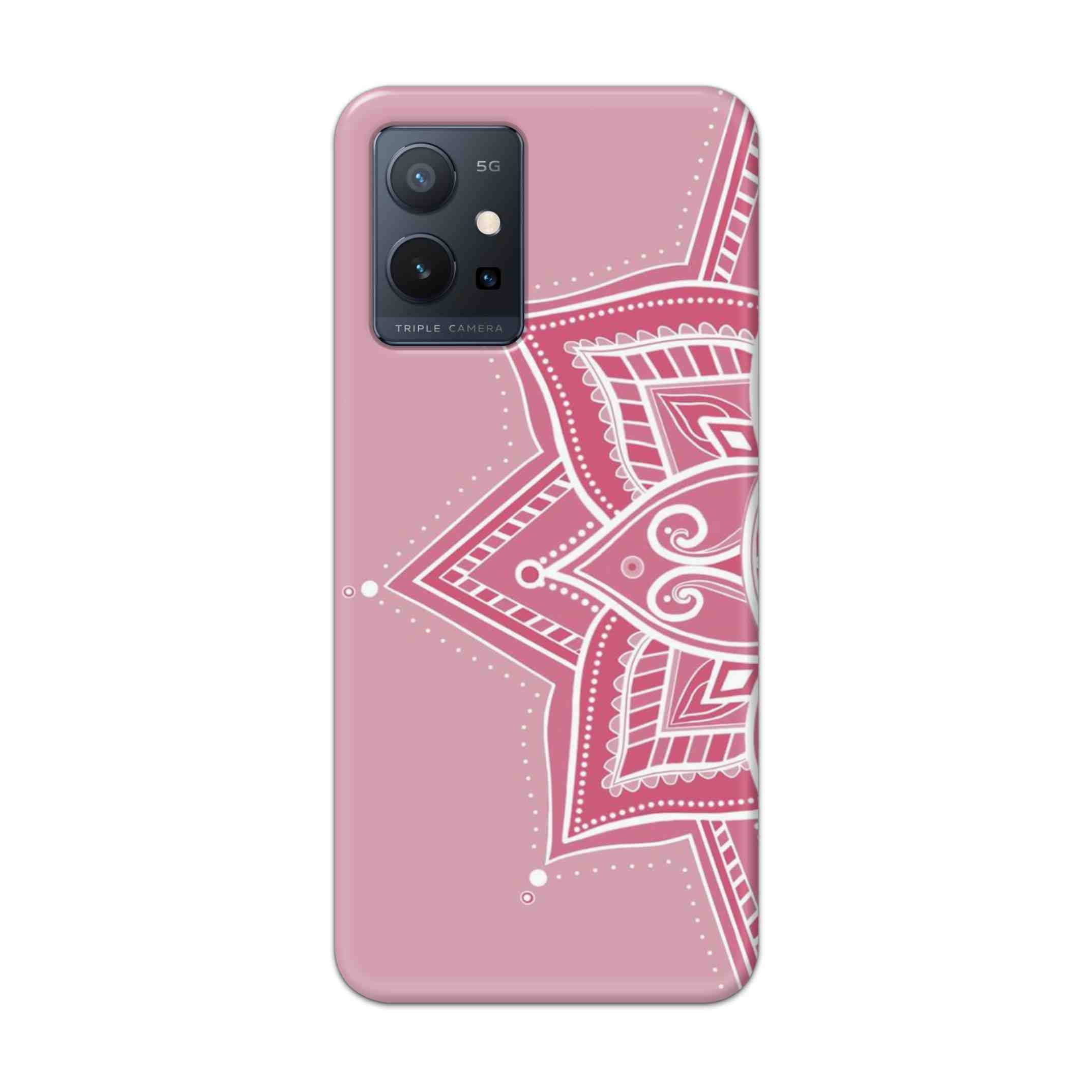 Buy Pink Rangoli Hard Back Mobile Phone Case Cover For Vivo T1 5G Online