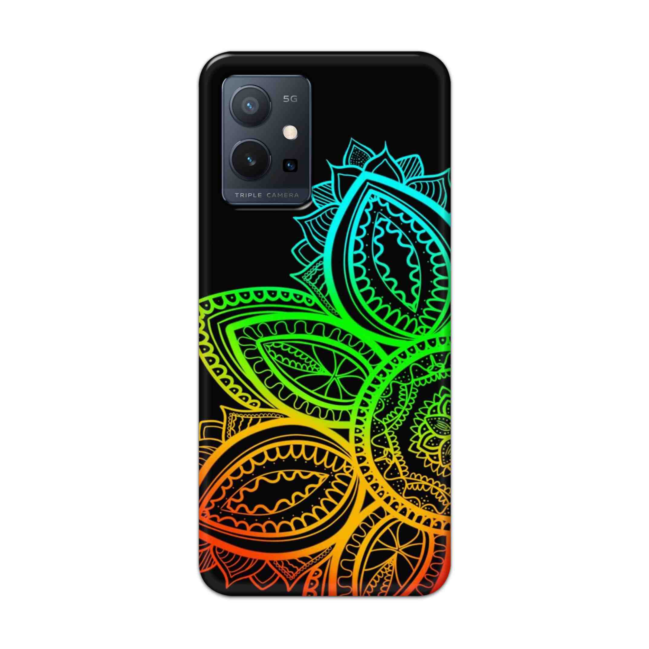 Buy Neon Mandala Hard Back Mobile Phone Case Cover For Vivo T1 5G Online