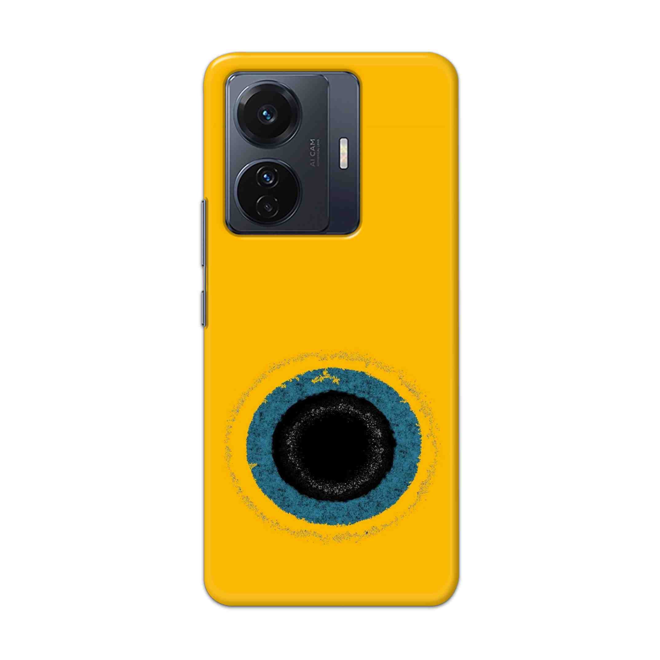 Buy Dark Hole With Yellow Background Hard Back Mobile Phone Case Cover For Vivo T1 Pro 5G Online