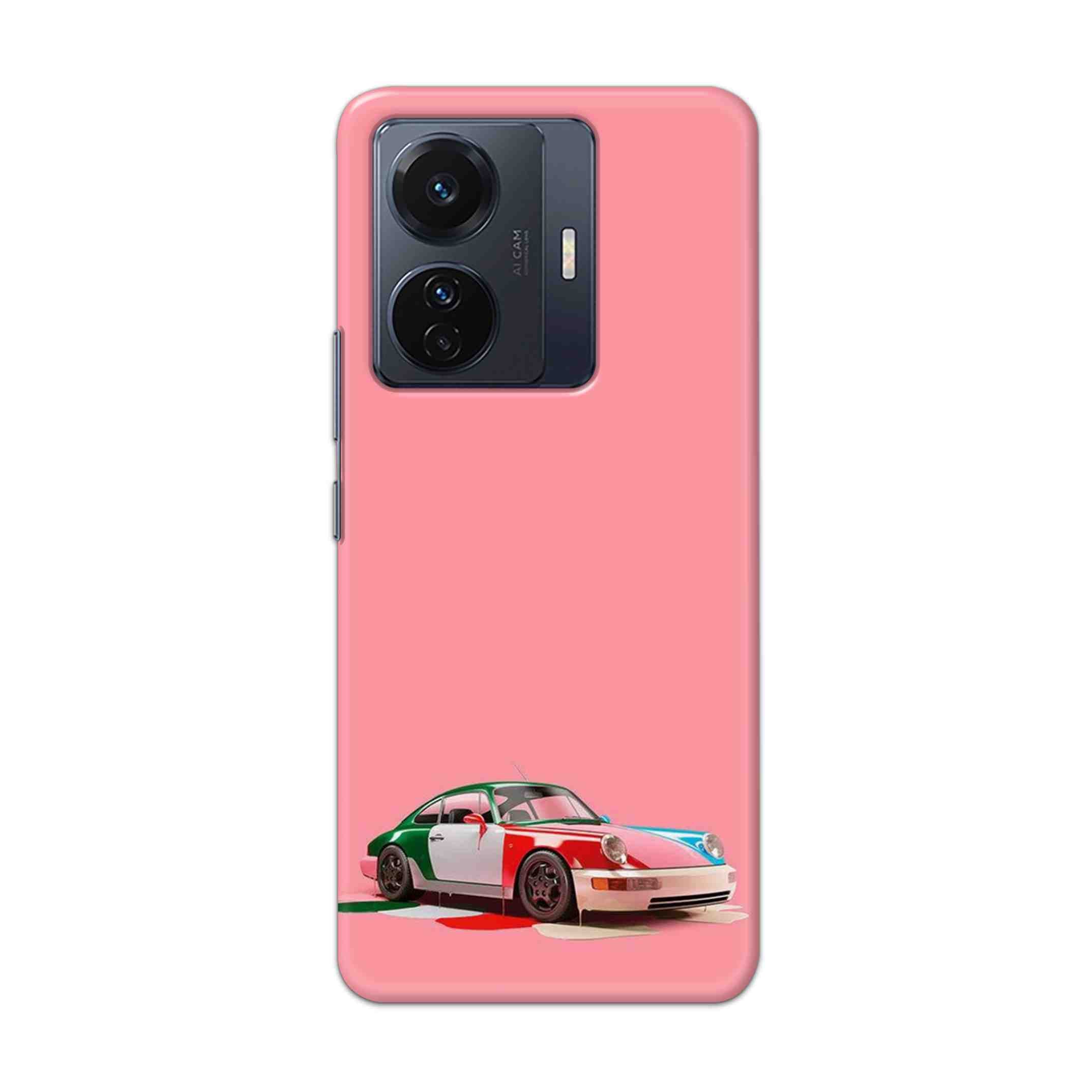 Buy Pink Porche Hard Back Mobile Phone Case Cover For Vivo T1 Pro 5G Online