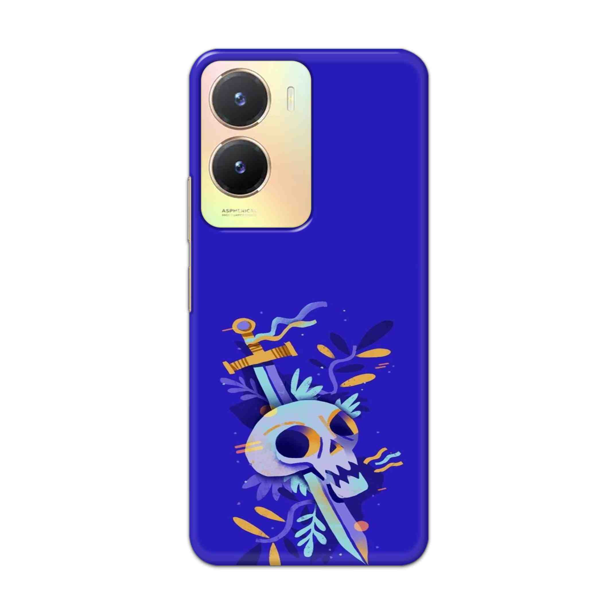 Buy Blue Skull Hard Back Mobile Phone Case Cover For Vivo T2x Online