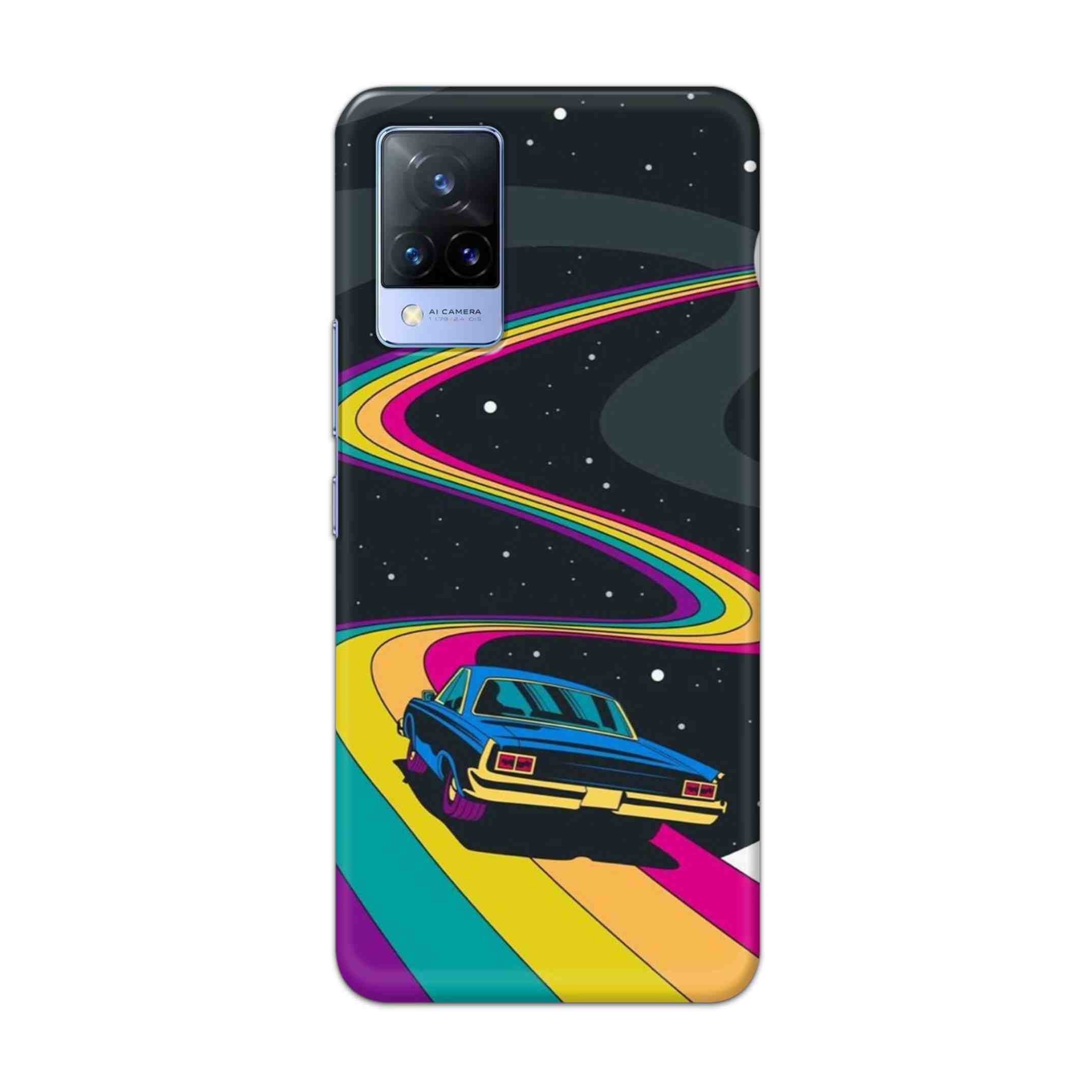 Buy  Neon Car Hard Back Mobile Phone Case Cover For Vivo V21e Online