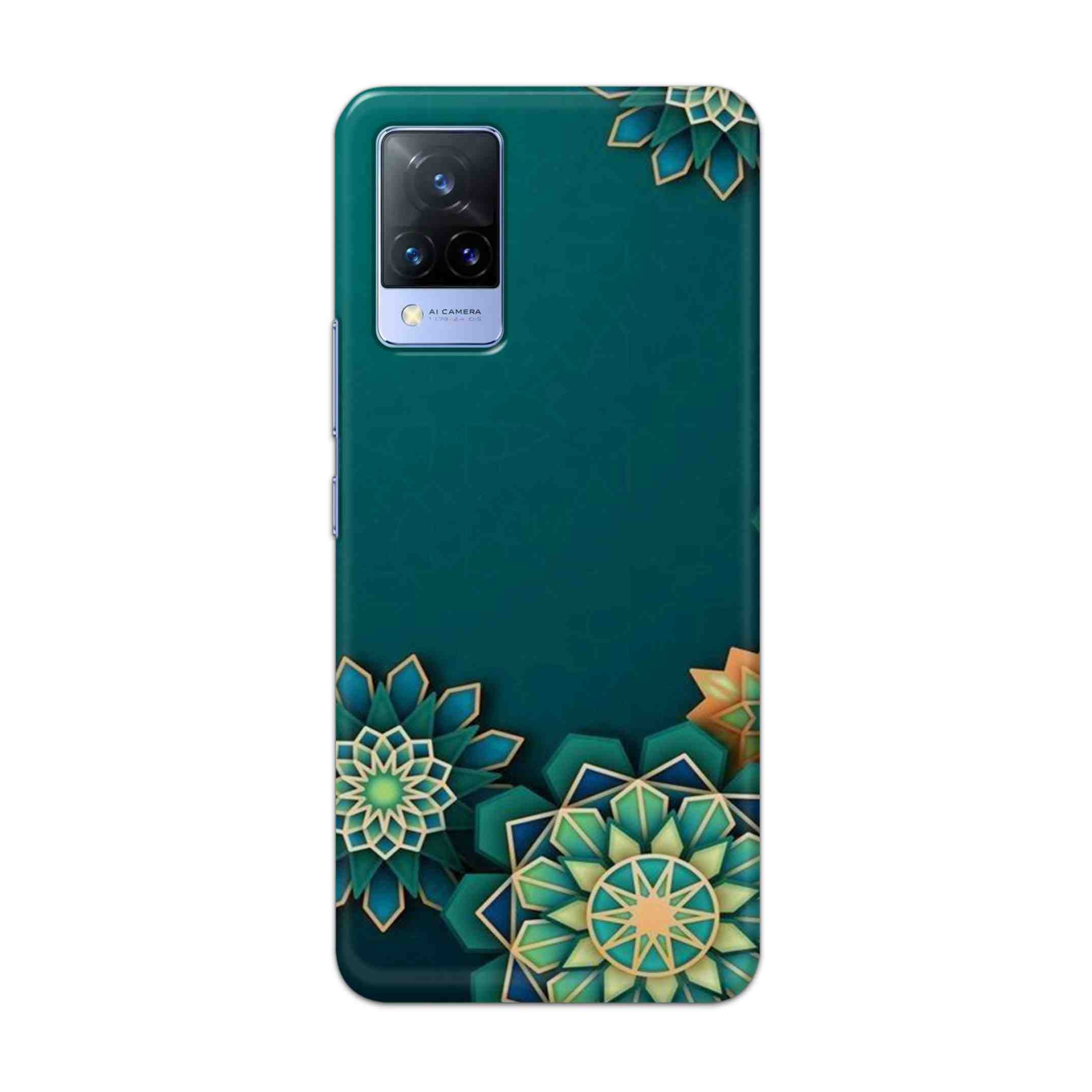 Buy Green Flower Hard Back Mobile Phone Case Cover For Vivo V21e Online