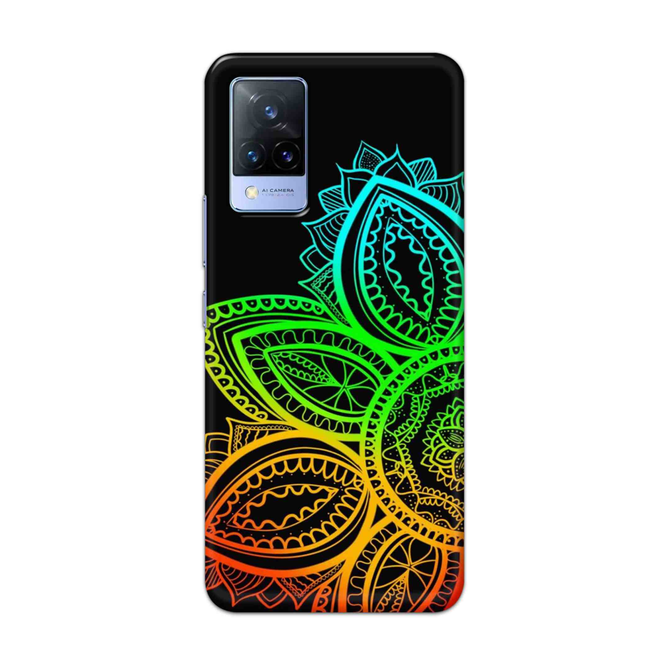 Buy Neon Mandala Hard Back Mobile Phone Case Cover For Vivo V21e Online