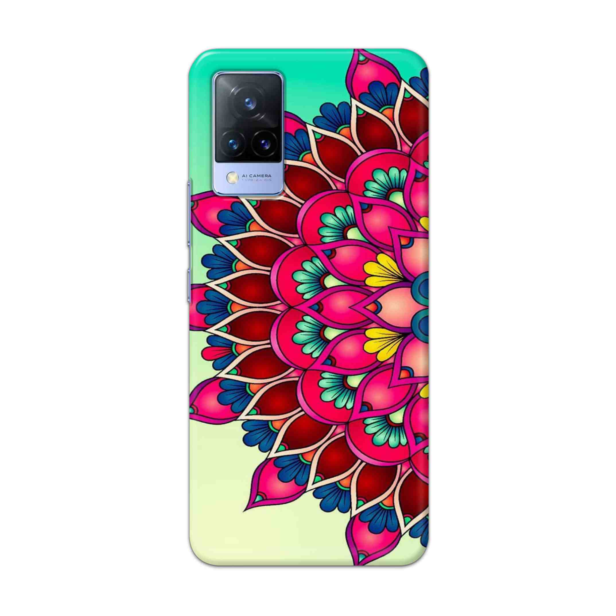 Buy Lotus Mandala Hard Back Mobile Phone Case Cover For Vivo V21e Online