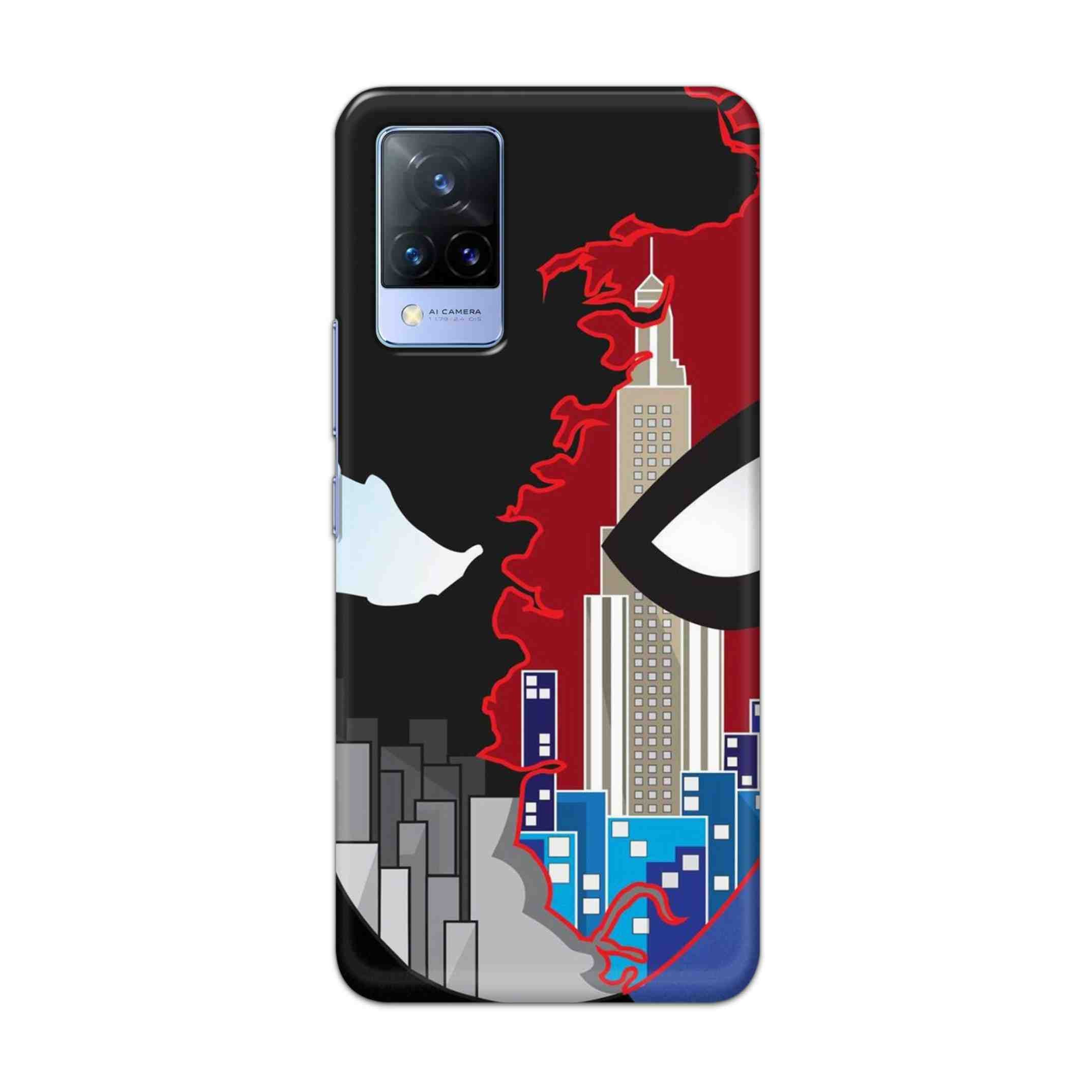 Buy Red And Black Spiderman Hard Back Mobile Phone Case Cover For Vivo V21e Online