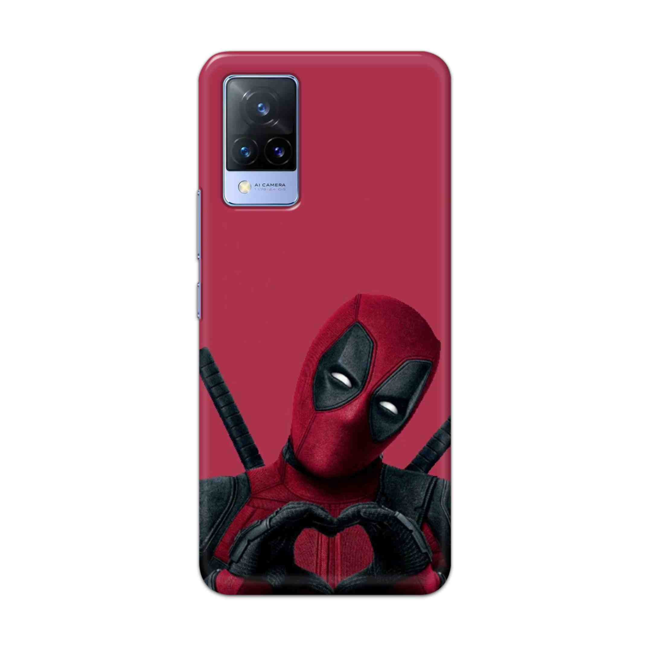 Buy Deadpool Heart Hard Back Mobile Phone Case Cover For Vivo V21e Online