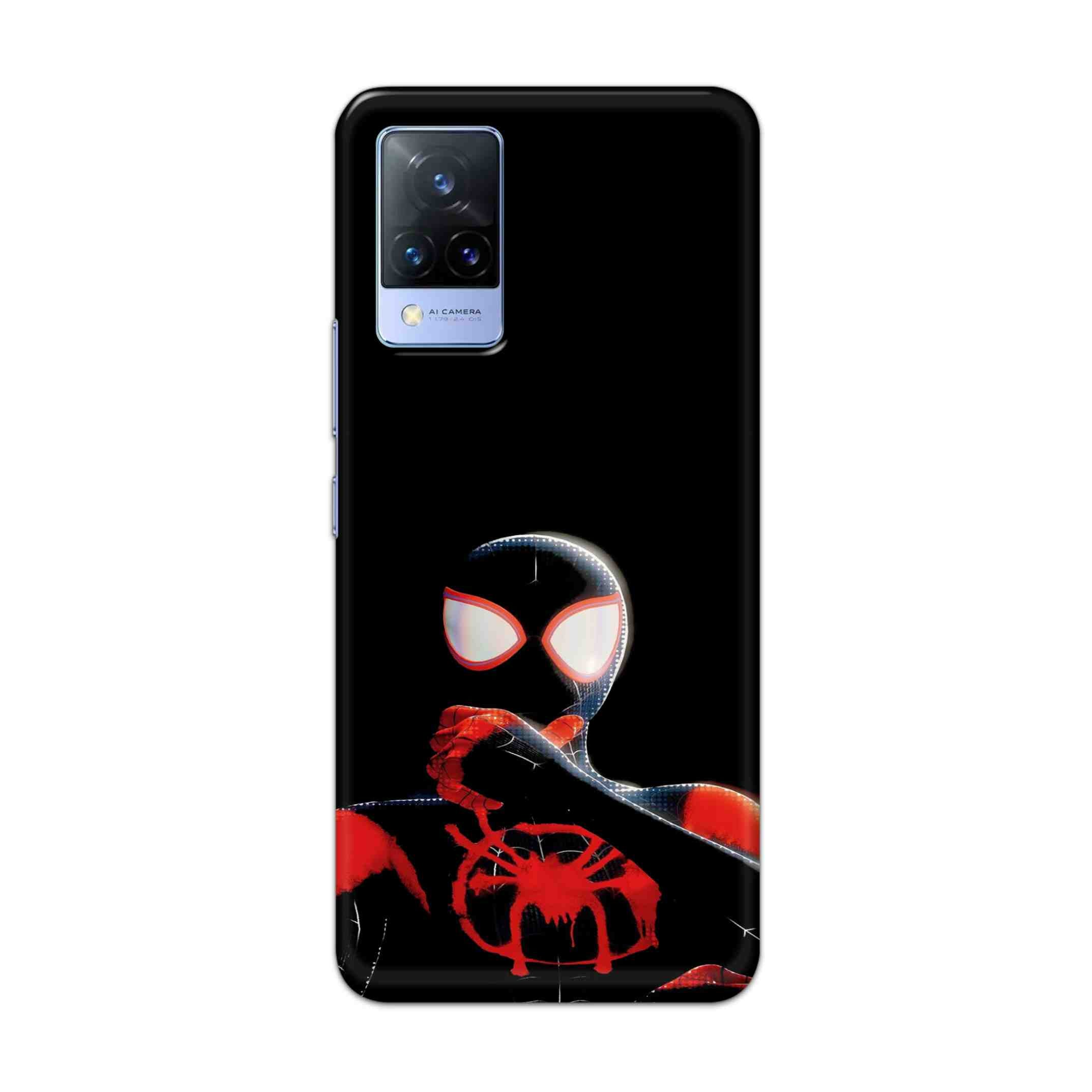 Buy Black Spiderman Hard Back Mobile Phone Case Cover For Vivo V21e Online