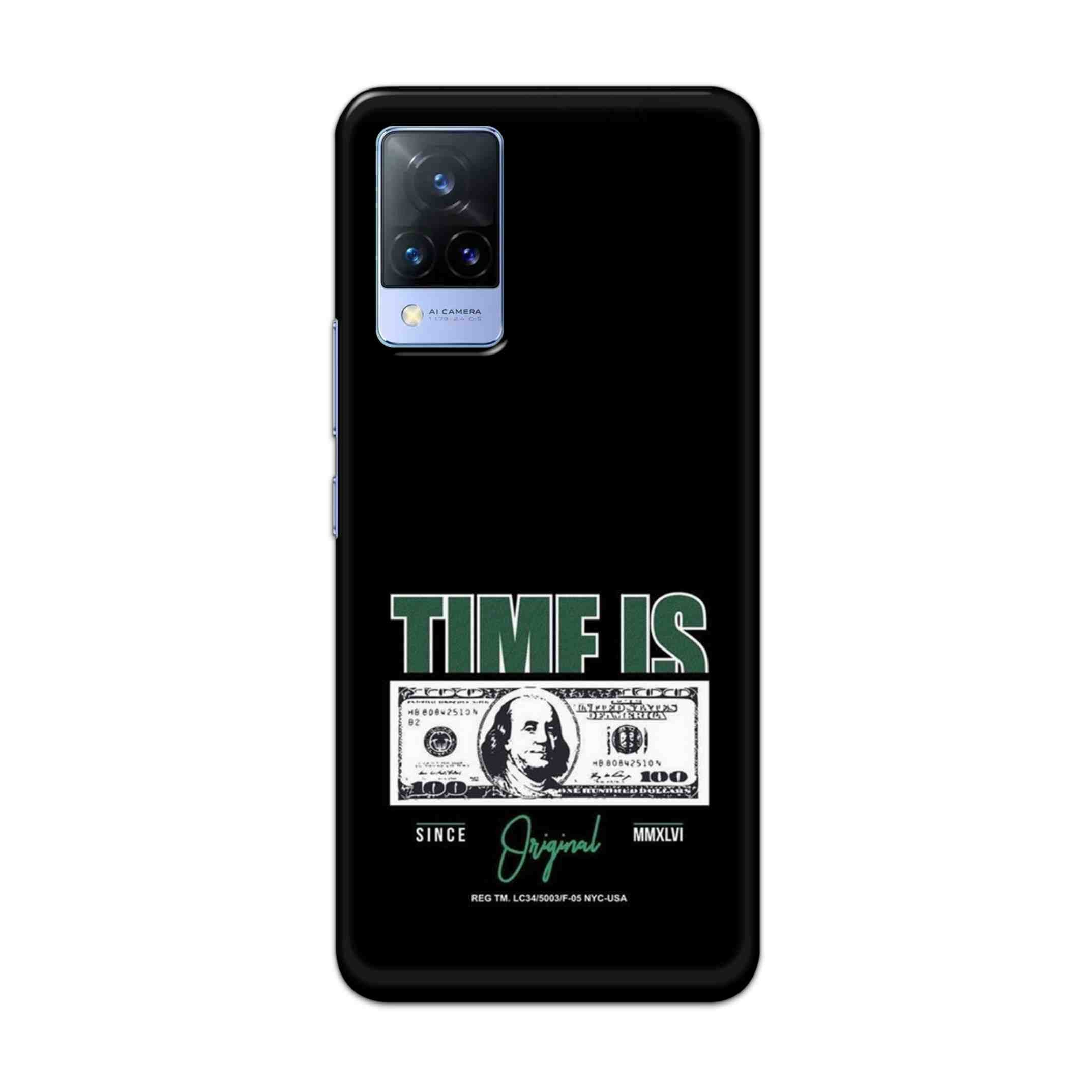 Buy Time Is Money Hard Back Mobile Phone Case Cover For Vivo V21e Online