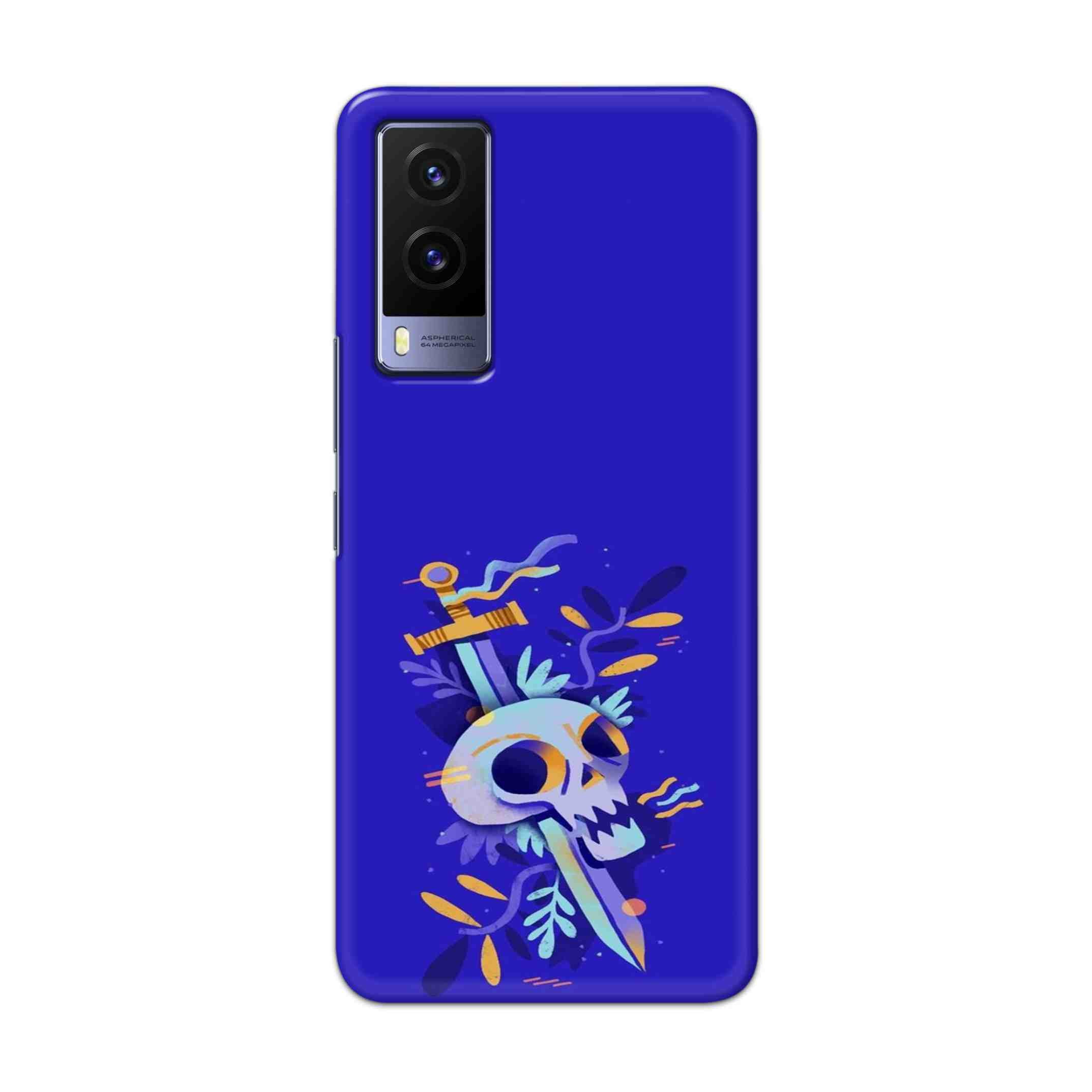 Buy Blue Skull Hard Back Mobile Phone Case Cover For Vivo V21e 5G Online