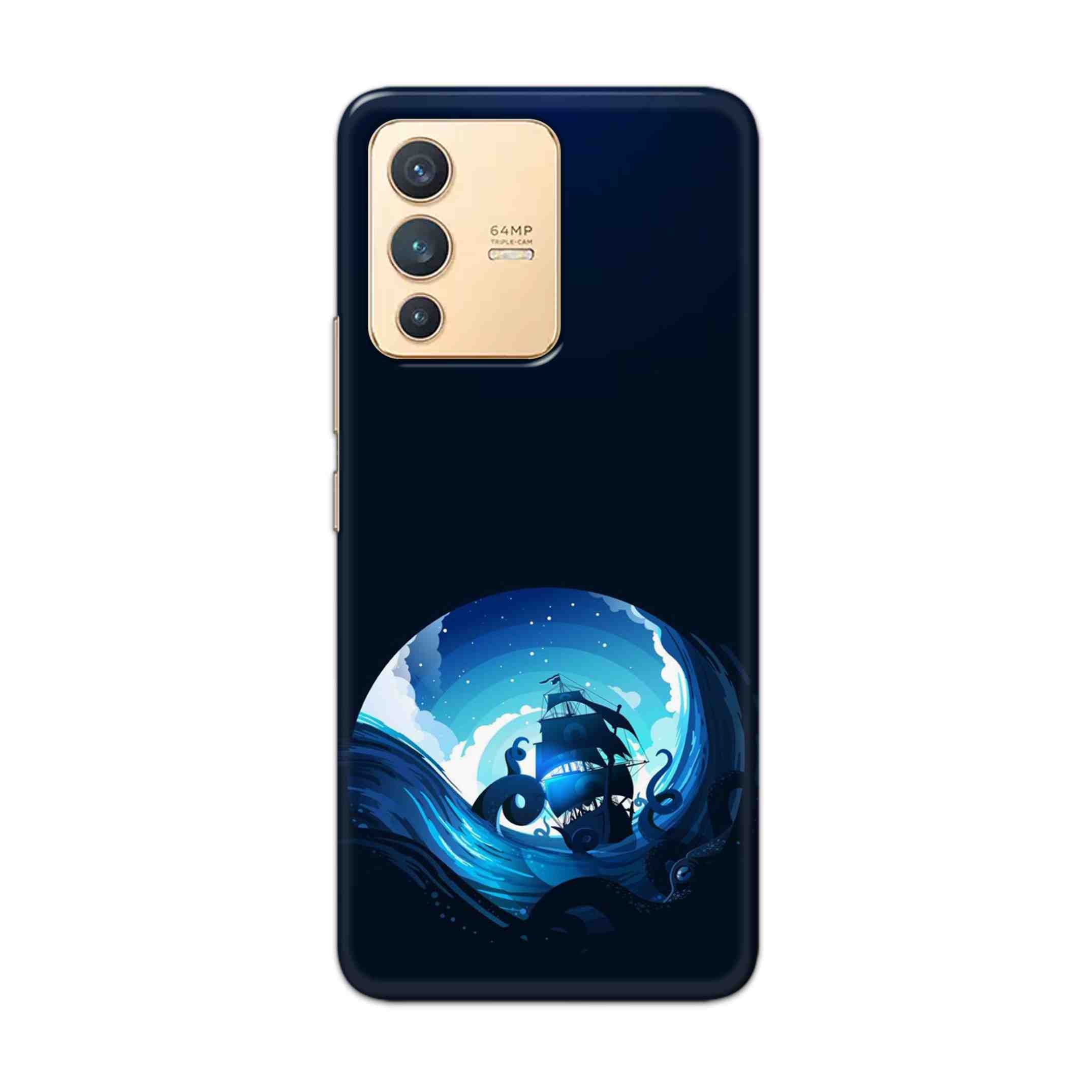 Buy Blue Sea Ship Hard Back Mobile Phone Case Cover For Vivo V23 Online