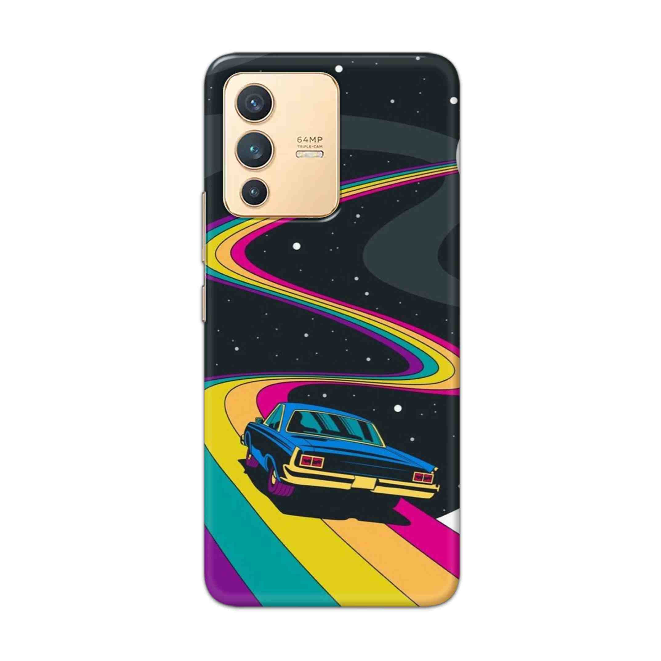 Buy  Neon Car Hard Back Mobile Phone Case Cover For Vivo V23 Online